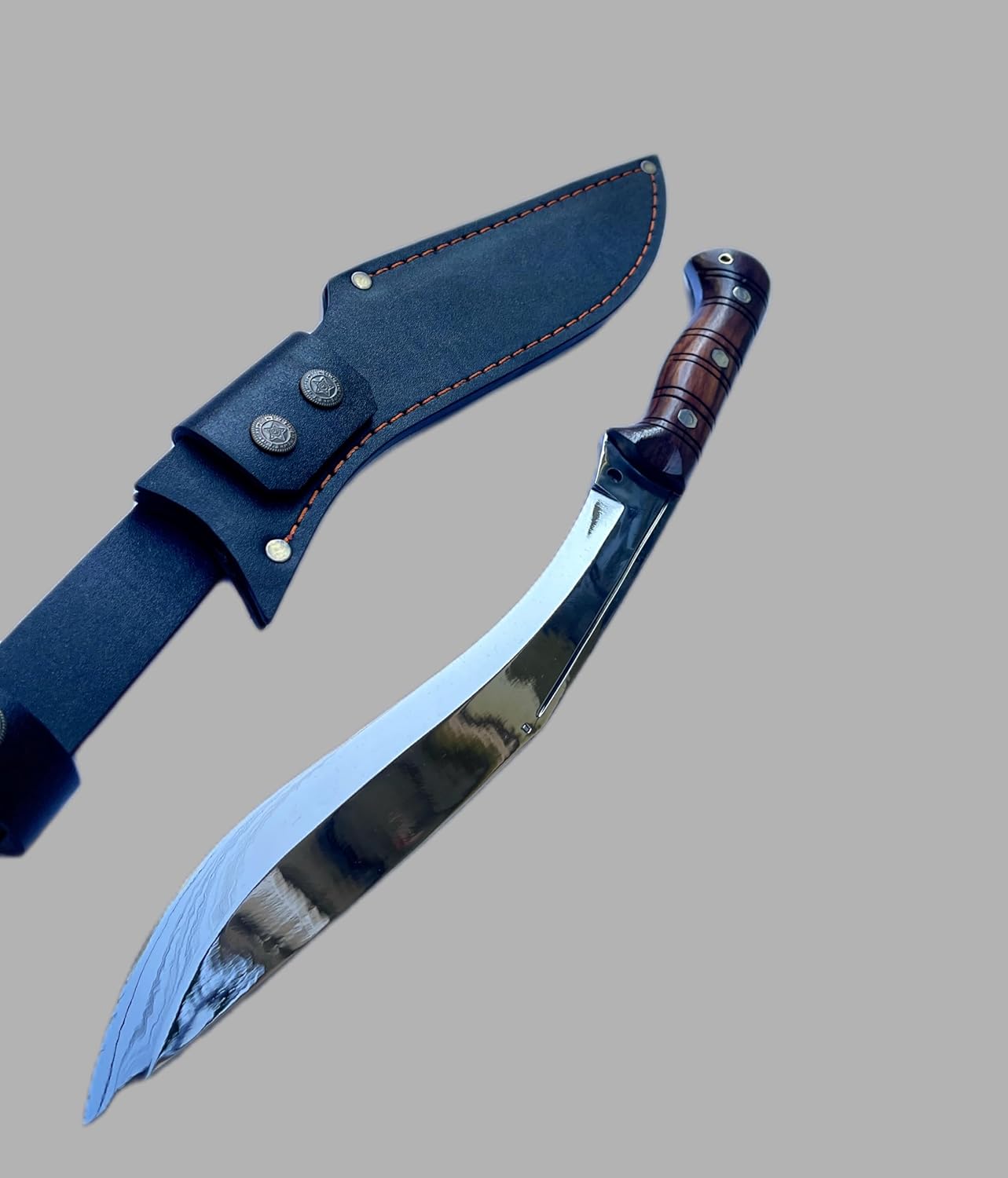 10.5" Forestman PRO (Yeti)-5160 High Carbon Steel-Handforged kukri-Hiking Bushcraft Hunting-Nepal Made