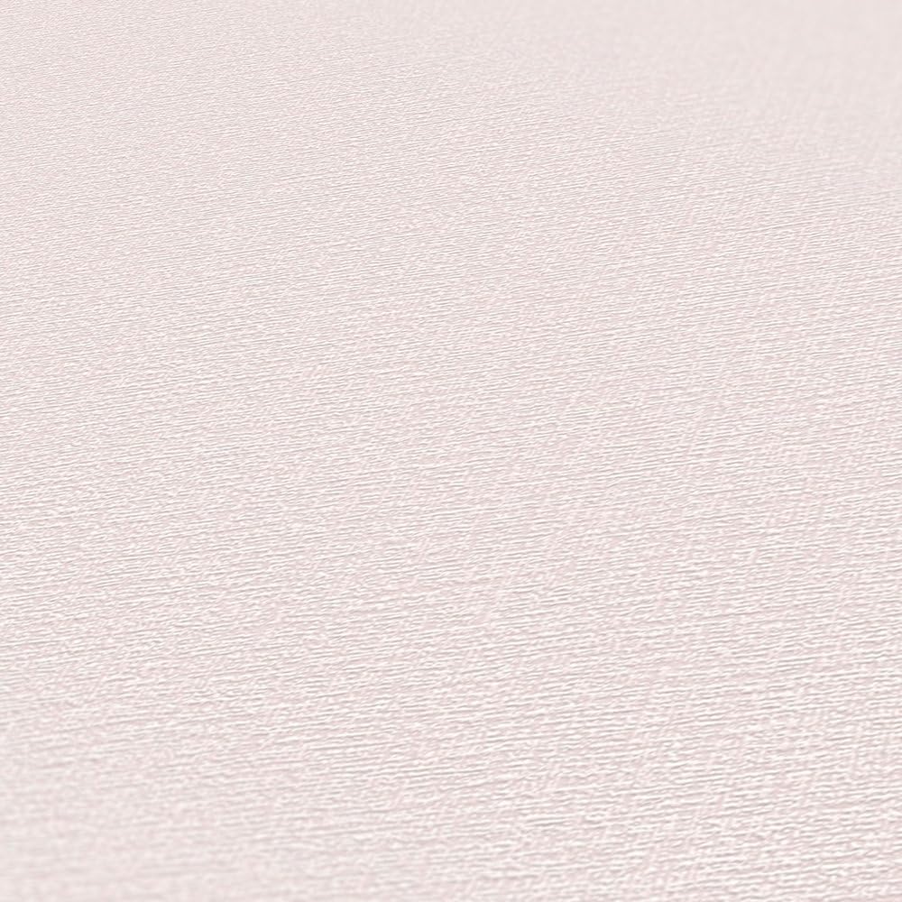 A.S. Création Papel pintado para dormitorio, color rosa claro, 10,05 x 0,53 m, color rosa claro