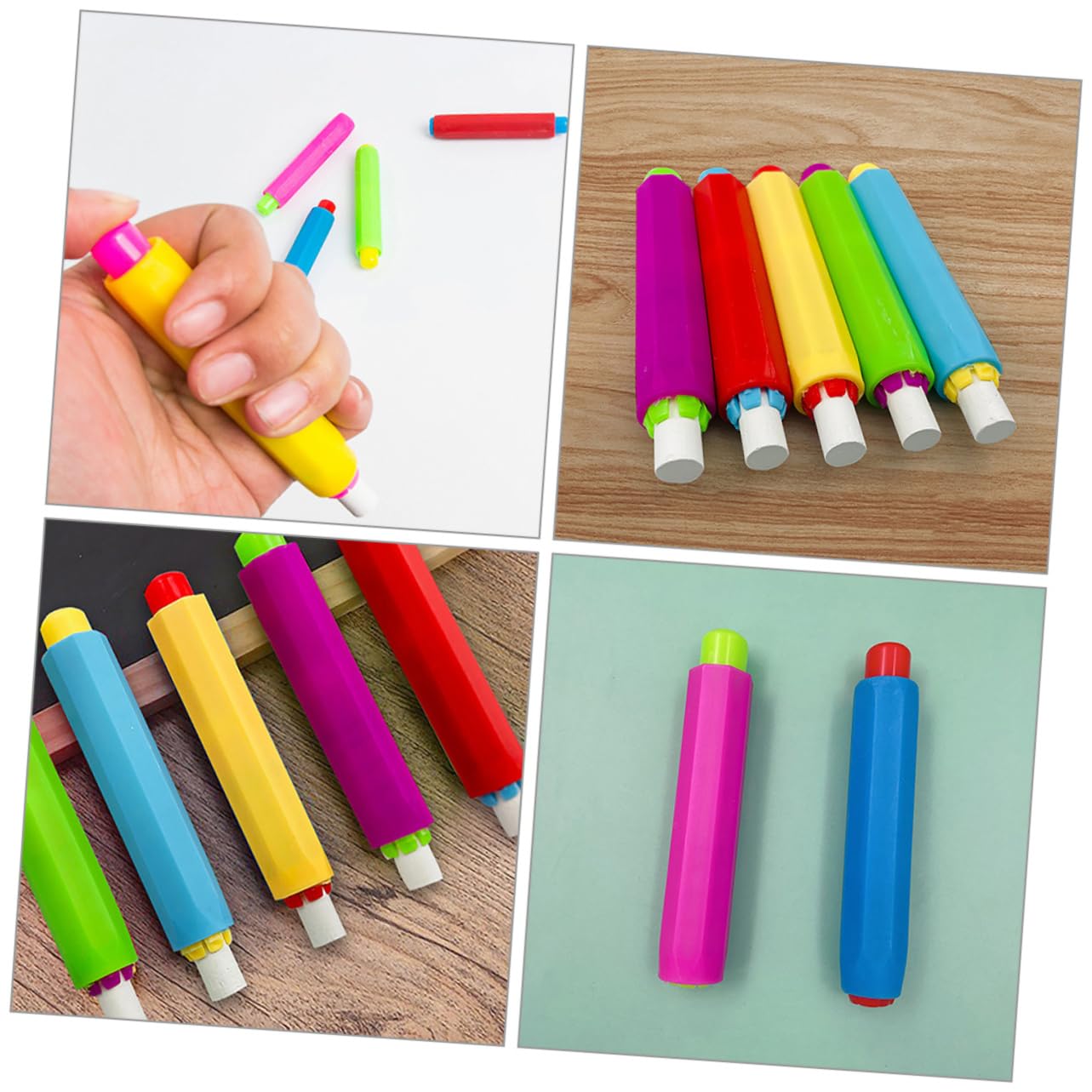 CKB LTD Lot De 10 Porte-badges Double Face Rigides En Plastique Coulissants à Face Ouverte