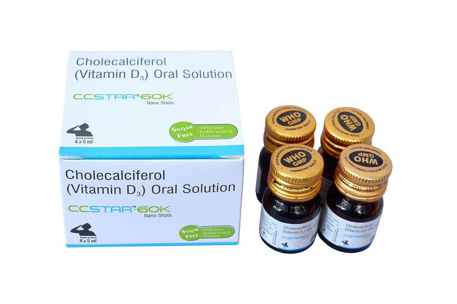 CCSTAR60K Cholecalciferol Vitamin D3 60000 IU Vitamin D3 Oral