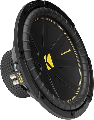KICKER Subwoofer CompC 50CWCD124 de 12", doble 4 ohmios