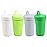 Re-Play Spill-Proof Sippy Cups for Toddlers - Kids Reusable 10 Oz Set of 4, Dishwasher & Microwave Safe, Made in USA, Modern Green