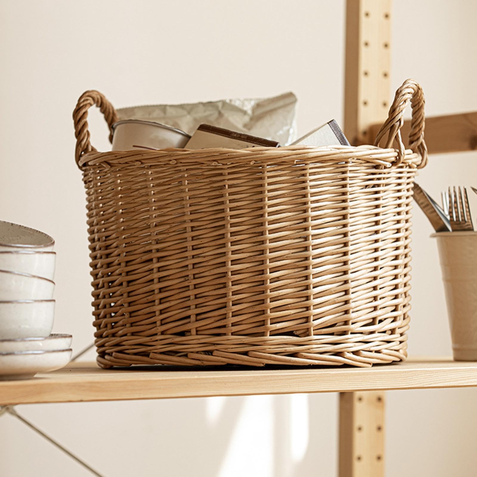 Cesto Portabiancheria Intrecciato per Bagno Cesto Portabiancheria Intrecciato Cesto Portatile per