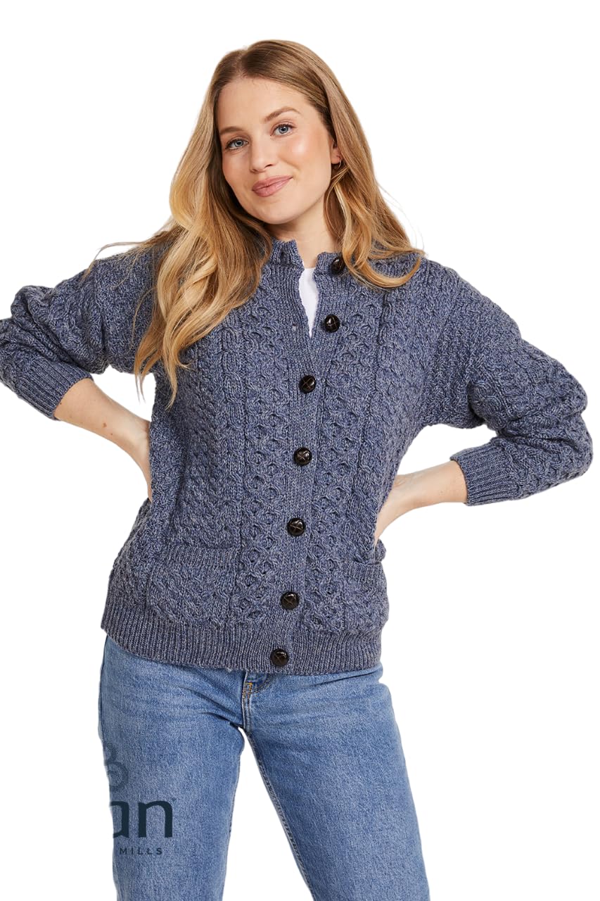 Aran Woollen Mills Achill Cardigan