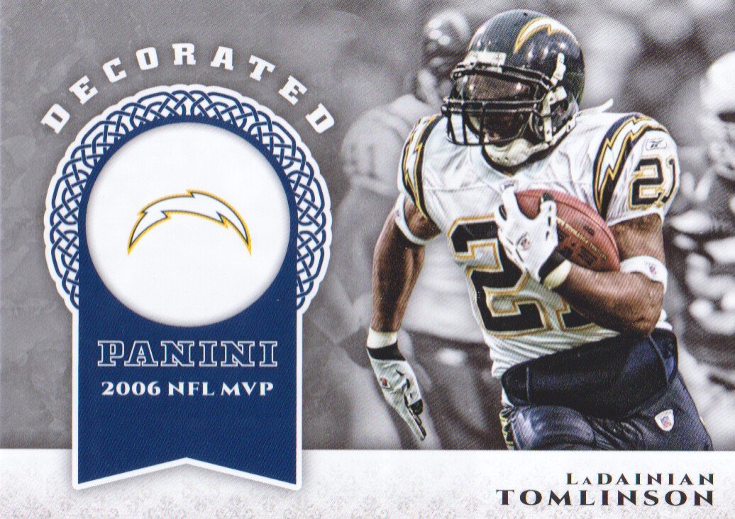 2017 Panini Football Decorated #D-LDT LaDainian Tomlinson