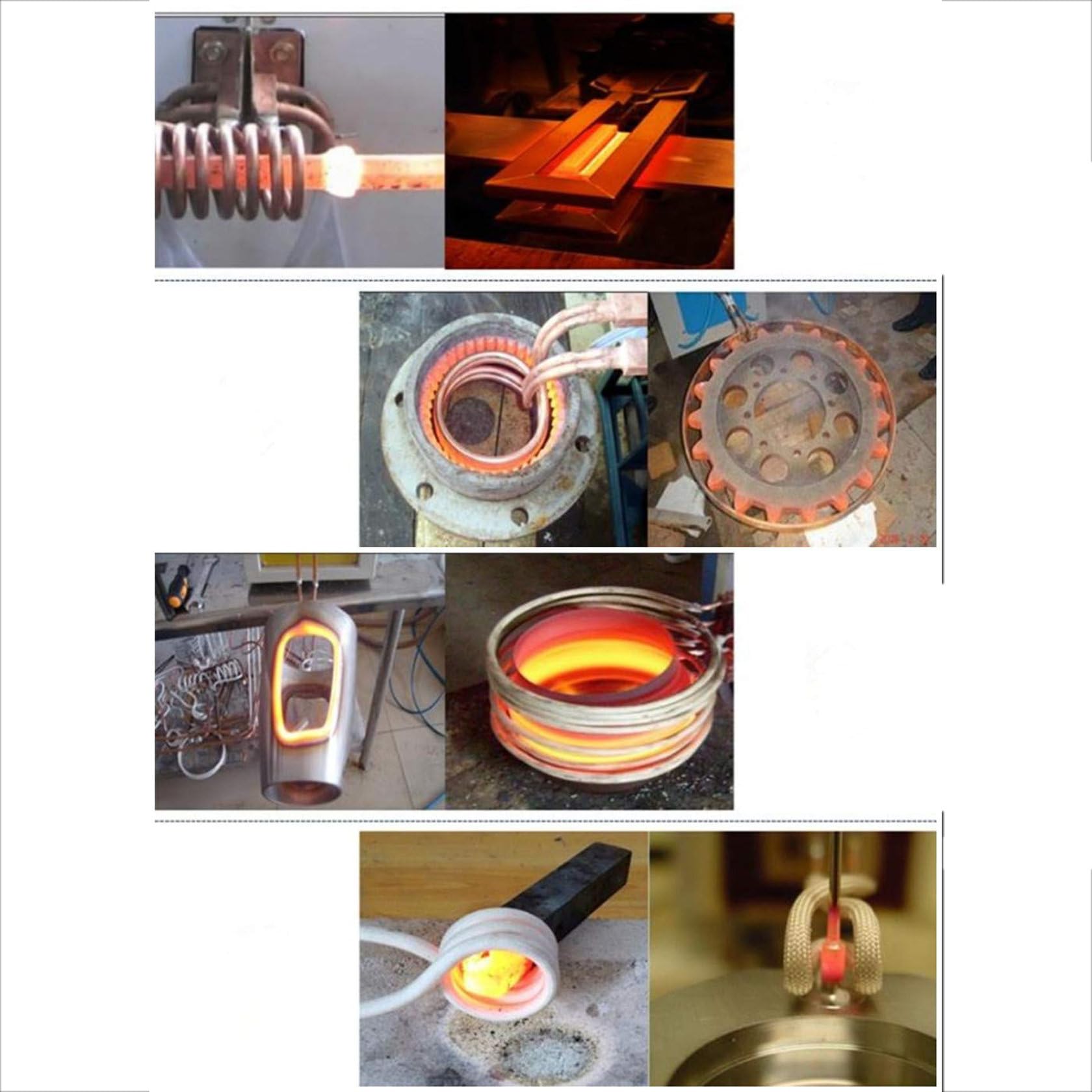 ZUMAHA Hochfrequenz-Induktionsofen 15 Kw, KupferschmelzgeräT, Hochfrequenz-Induktionsheizung, Hochfrequenz-Heizmaschine, Induktionsheizung