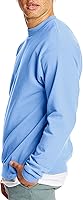 Vista 71 de Hanes Men's Ecosmart Fleece Sweatshirt, Pullover Crewneck Sweatshirt, Big & Tall, 1 or 2 Pack Denim Blue - 1 paquete