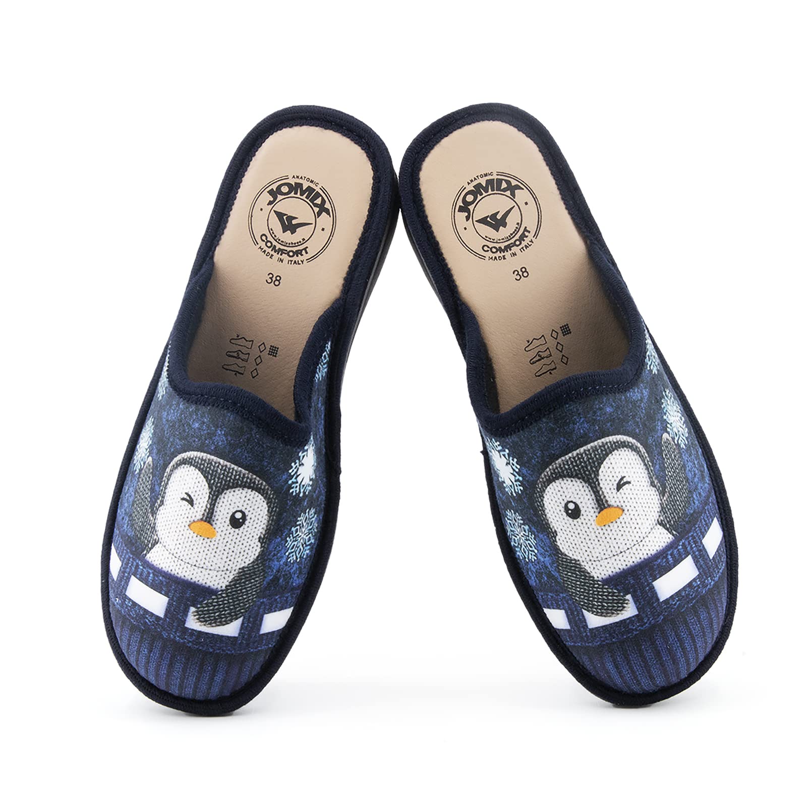 JOMIX Pantofole Donna Casa Comode Ciabatte Anatomiche Made in Italy