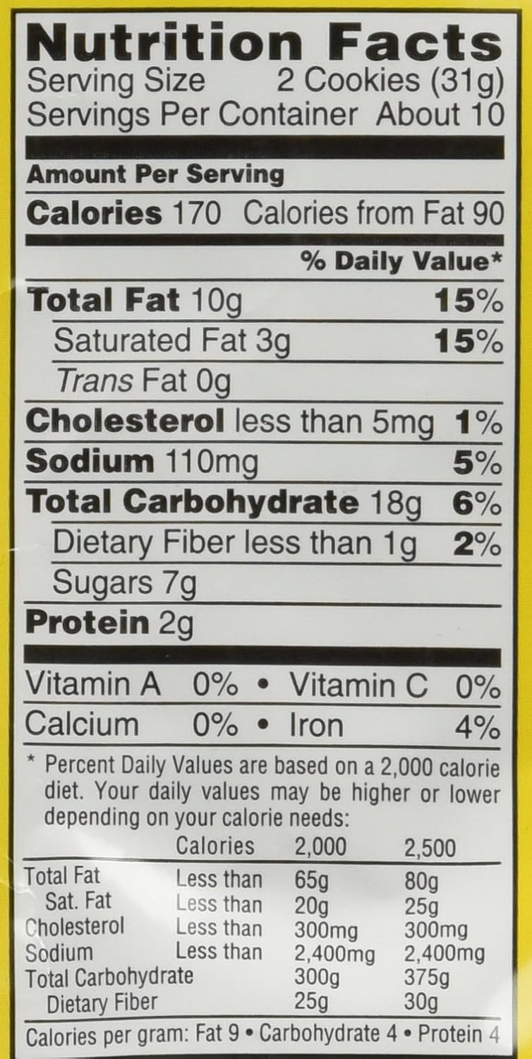 Sandies Keebler Pecan Sandies Shortbread Cookies, 11.3 Ounce (Pack of 4)
