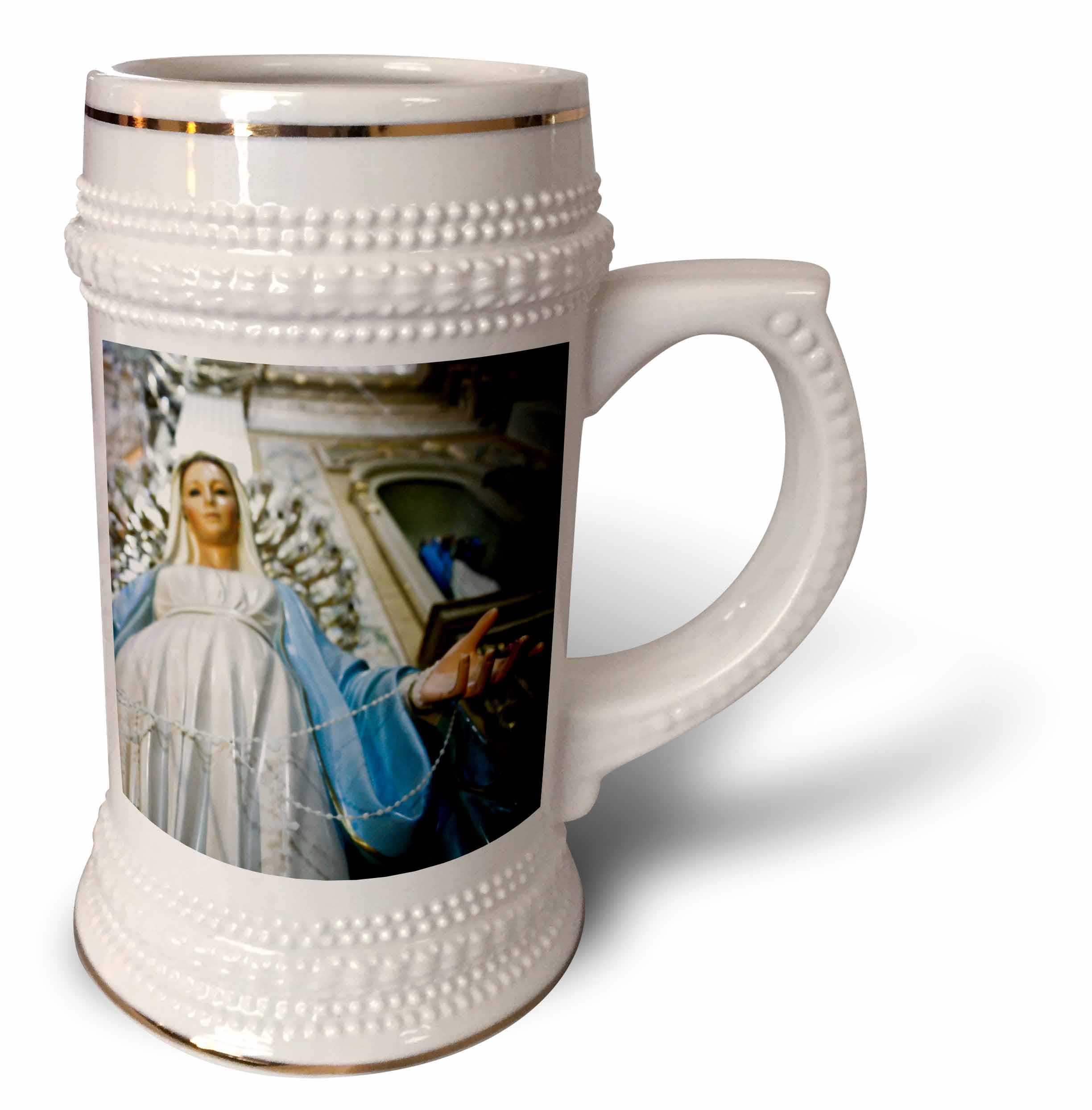 Taza Stein 3dRose San Miguel de Allende jarra cerámica blanca de 500 ml para coleccionistas
