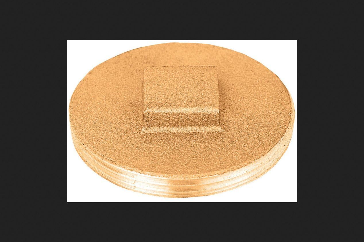 PLUG RAISED 3.5BRASS by SIOUX CHIEF MfrPartNo 876-35PK