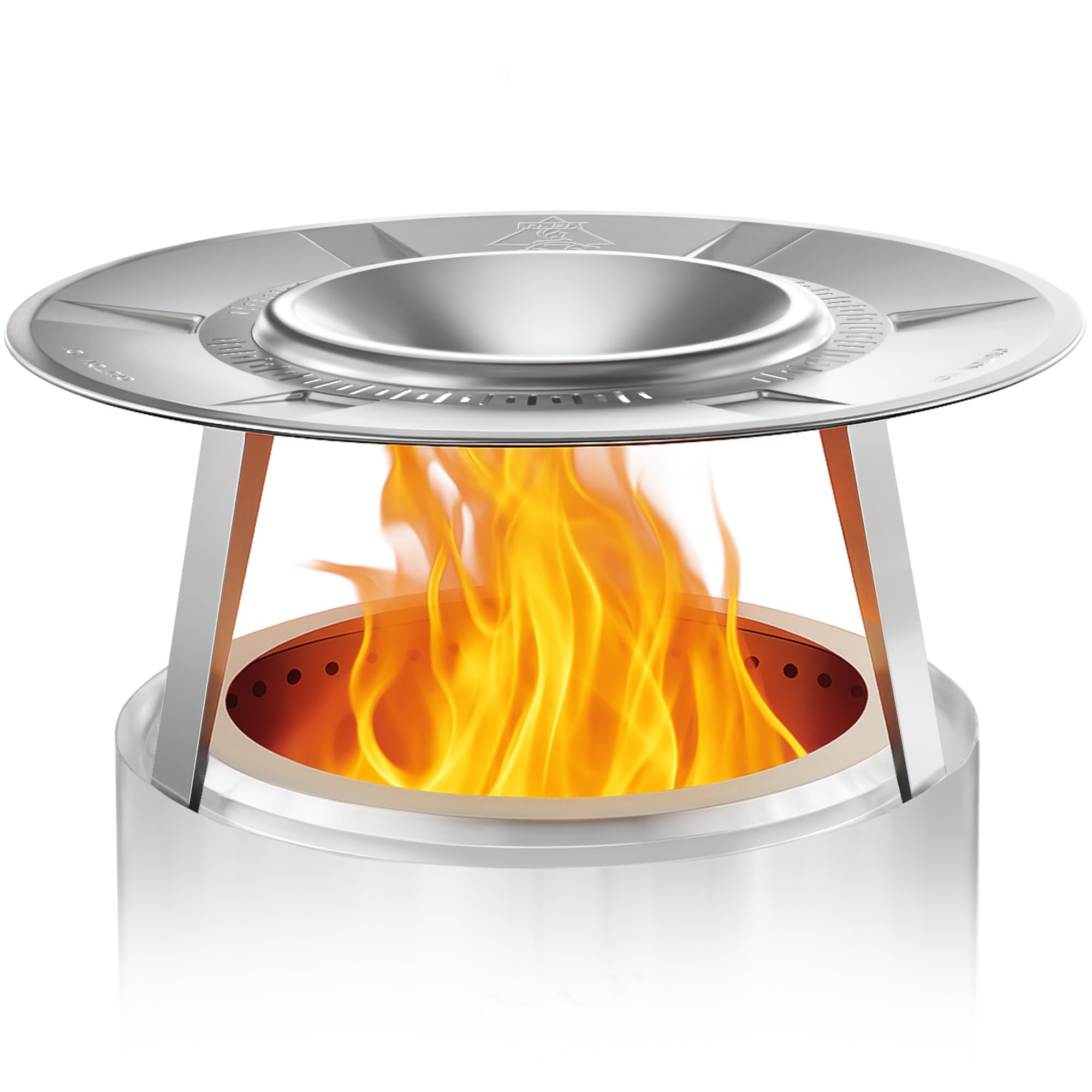 未使用　SOLO STOVE FIRE PITS HEAT DEFLECTOR Amazon.com: Solo Stove Bonfire Heat Deflector - Enhance Warmth and