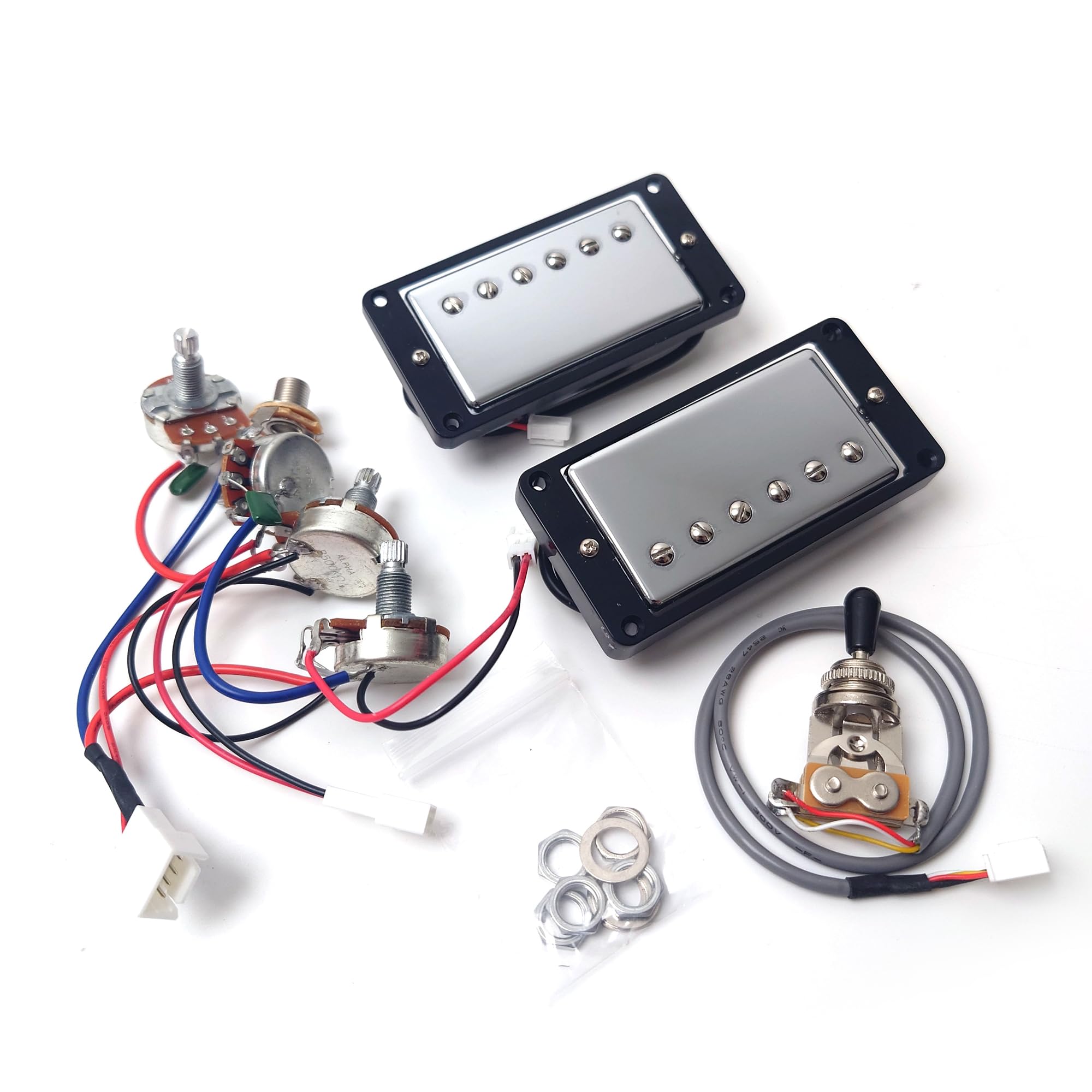 Amazon.co.jp: ProBucker Alnico 2 ハムバッカー ピックアップ セット