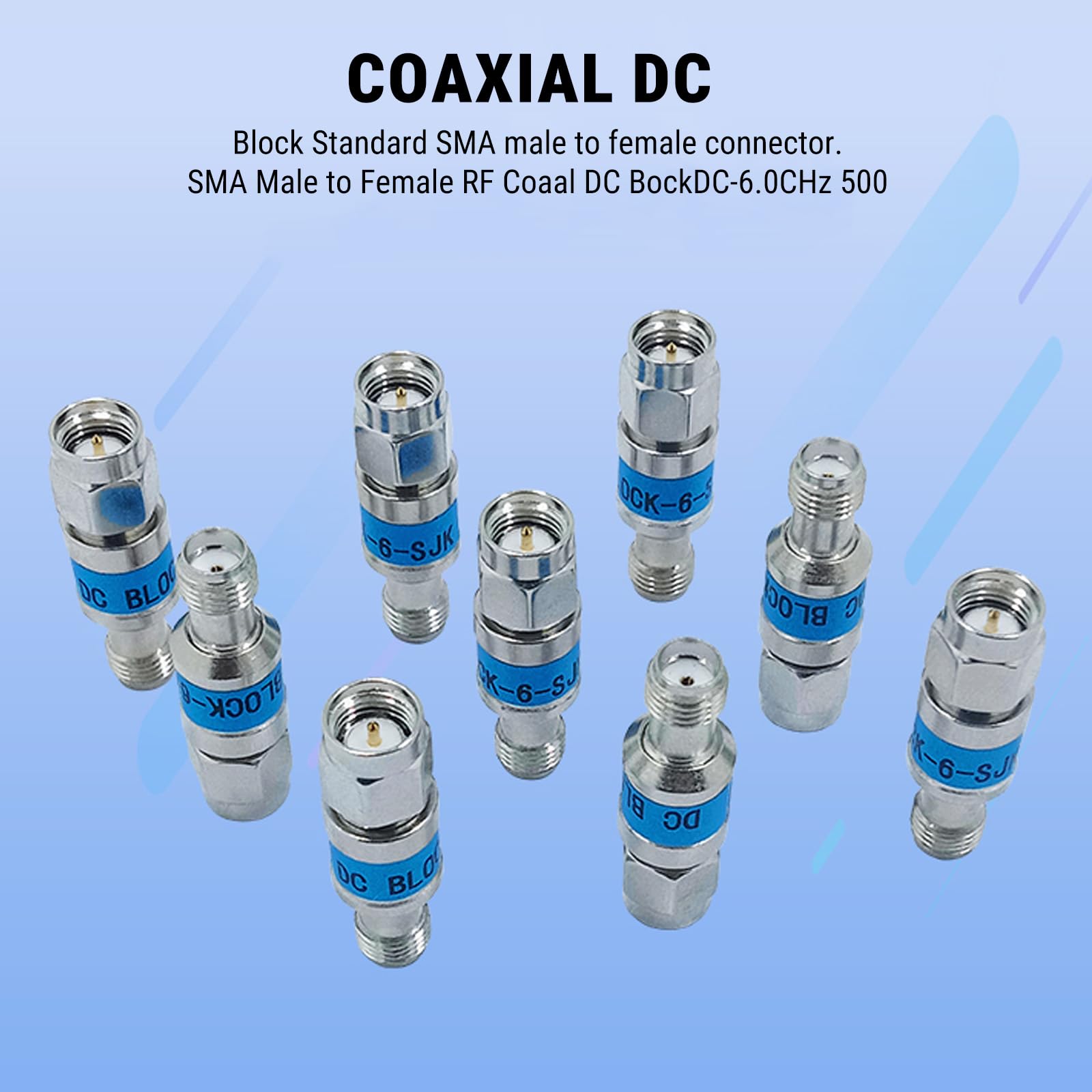 Attenuatore Coassiale, 3 Pezzi Sma-Jk Attenuatore Coassiale Rf Maschio-Femmina, Attenuatore 2W 50Ω 1-30dB Per Varie Applicazioni Che Richiedono Un Livello Di Potenza Regolato (10dB)