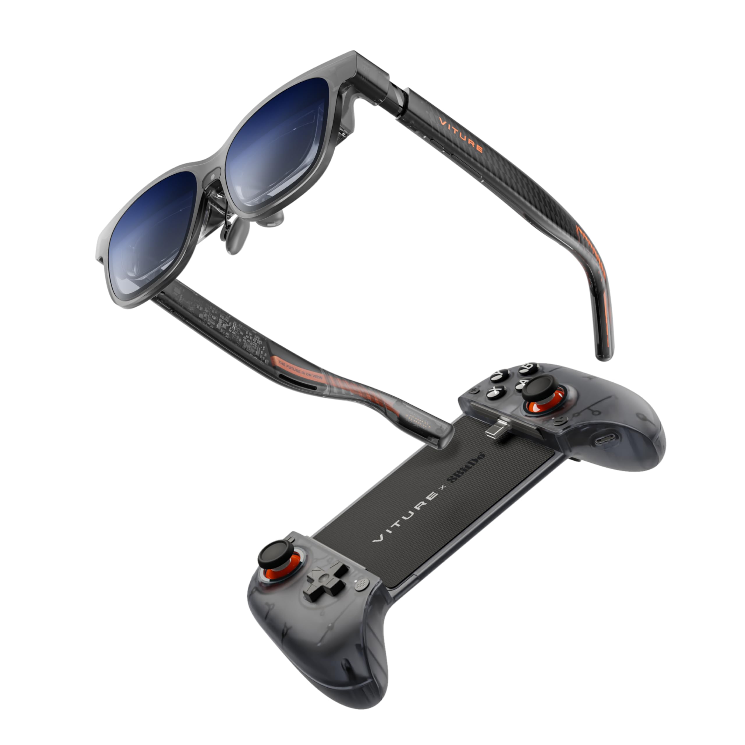 VITURE The Winning Combo — Gafas XR Luma Pro X 8Bitdo Ultimate Mobile Gaming Controller, Primera En El Mundo, Compatible con XR Y Juegos Pro Android, GANA En Cualquier Lugar