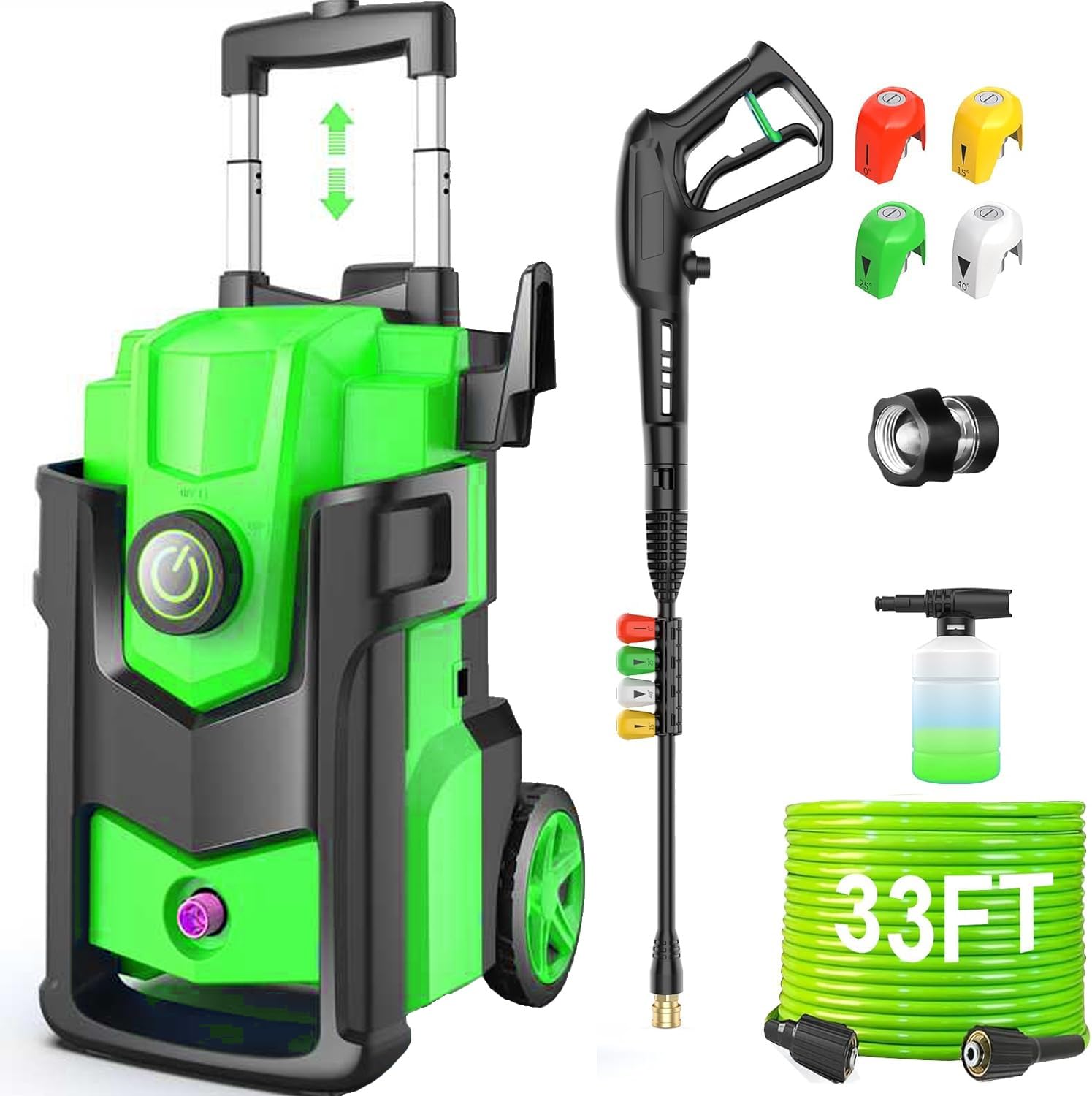 Toyqqeow Electric Pressure Washer 5000 PSI