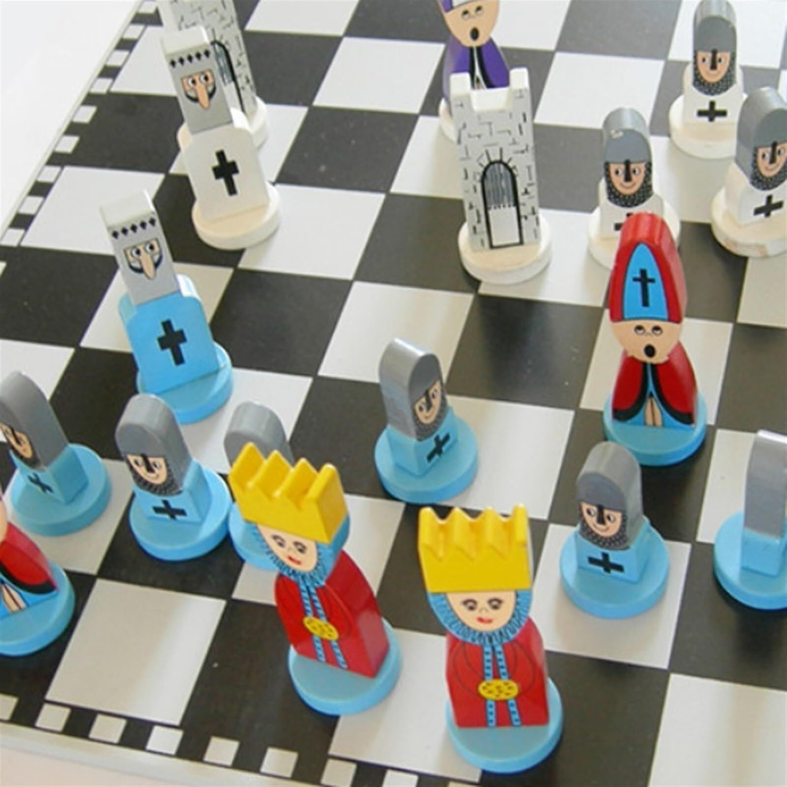 Jeu d'échecs en Bois avec Planche éducative for Adultes échecs