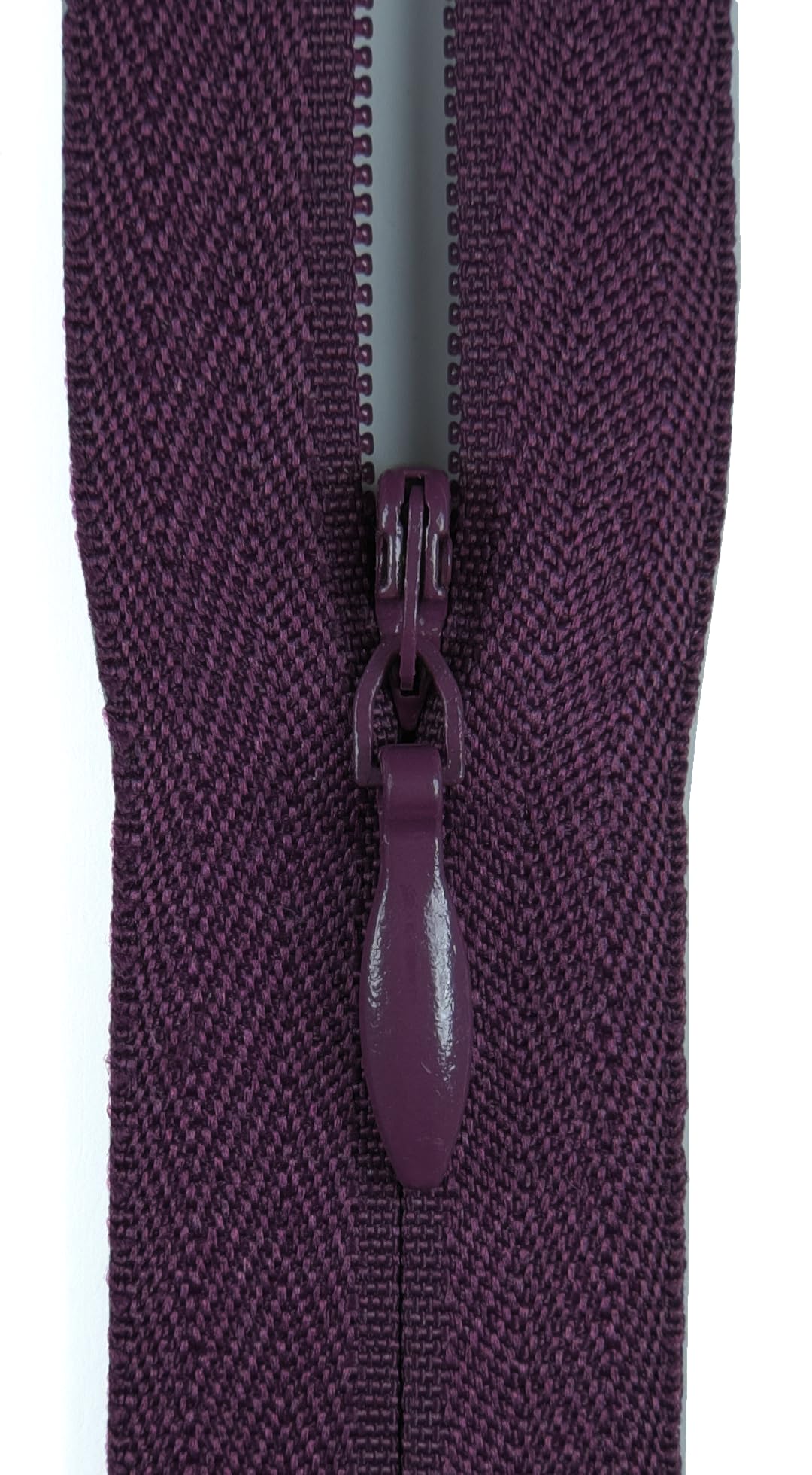 #3 Invisible Zip 16 Inch (40cm), Pack of 5 Close-End Concealed Zippers, Woven Tape, 5 Different Shades, Smooth Nylon Coil - Image 2