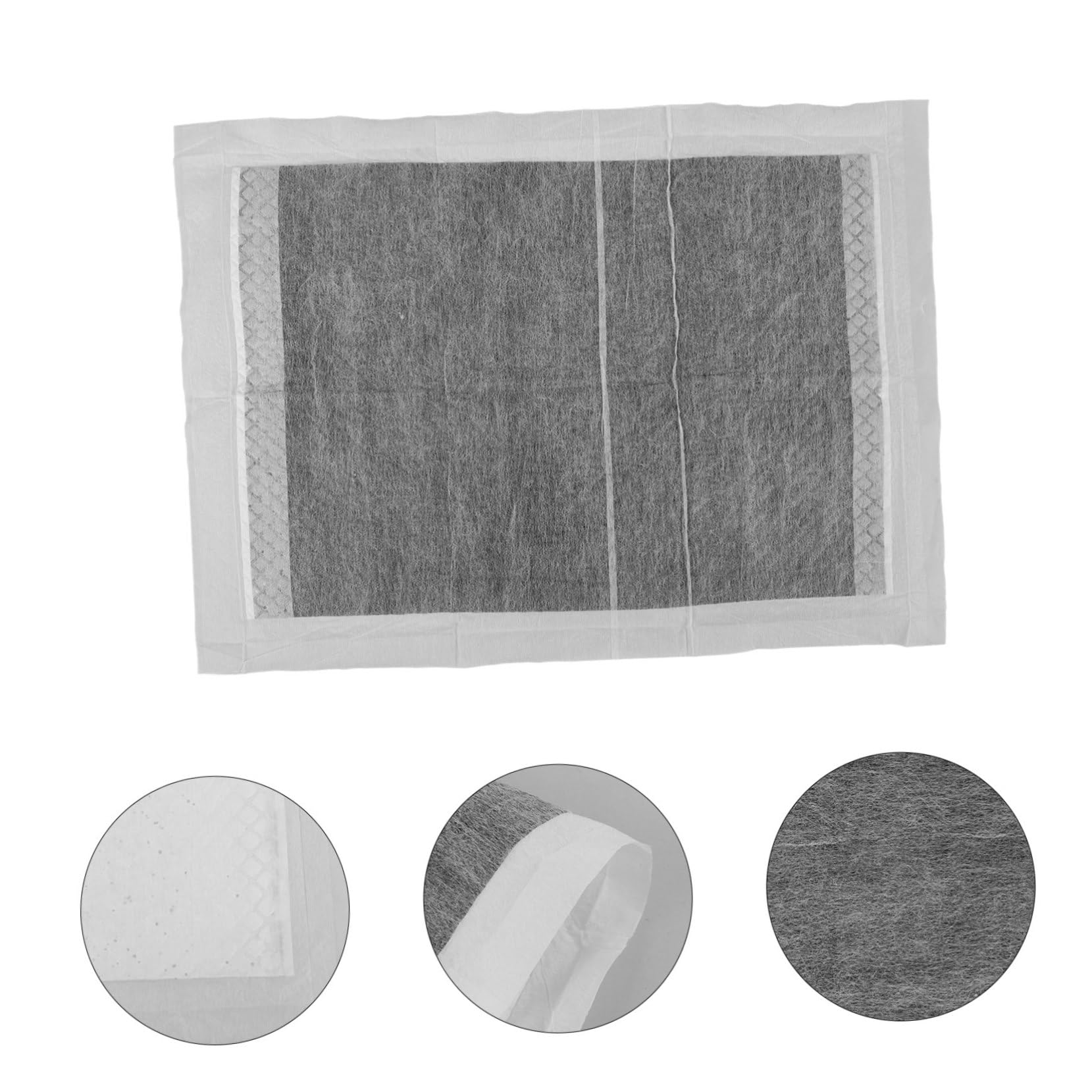 Alfombrilla Absorbente para Orina de Mascotas, Almohadilla Desechable de Tela No Tejida, Ligera 33x45 Cm para Uso en Exteriores y Viajes, Paquete de 100 Unidades