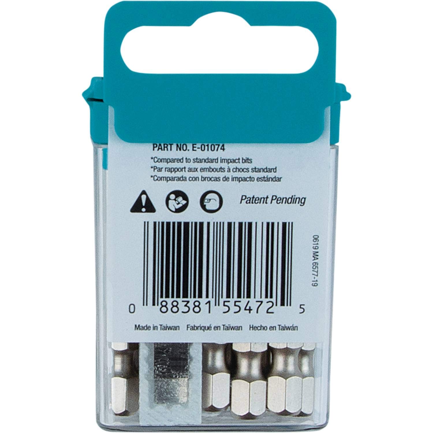 Pieta　Excellent 2G Makita E-01074 Impact XPS™ T25 Torx 2