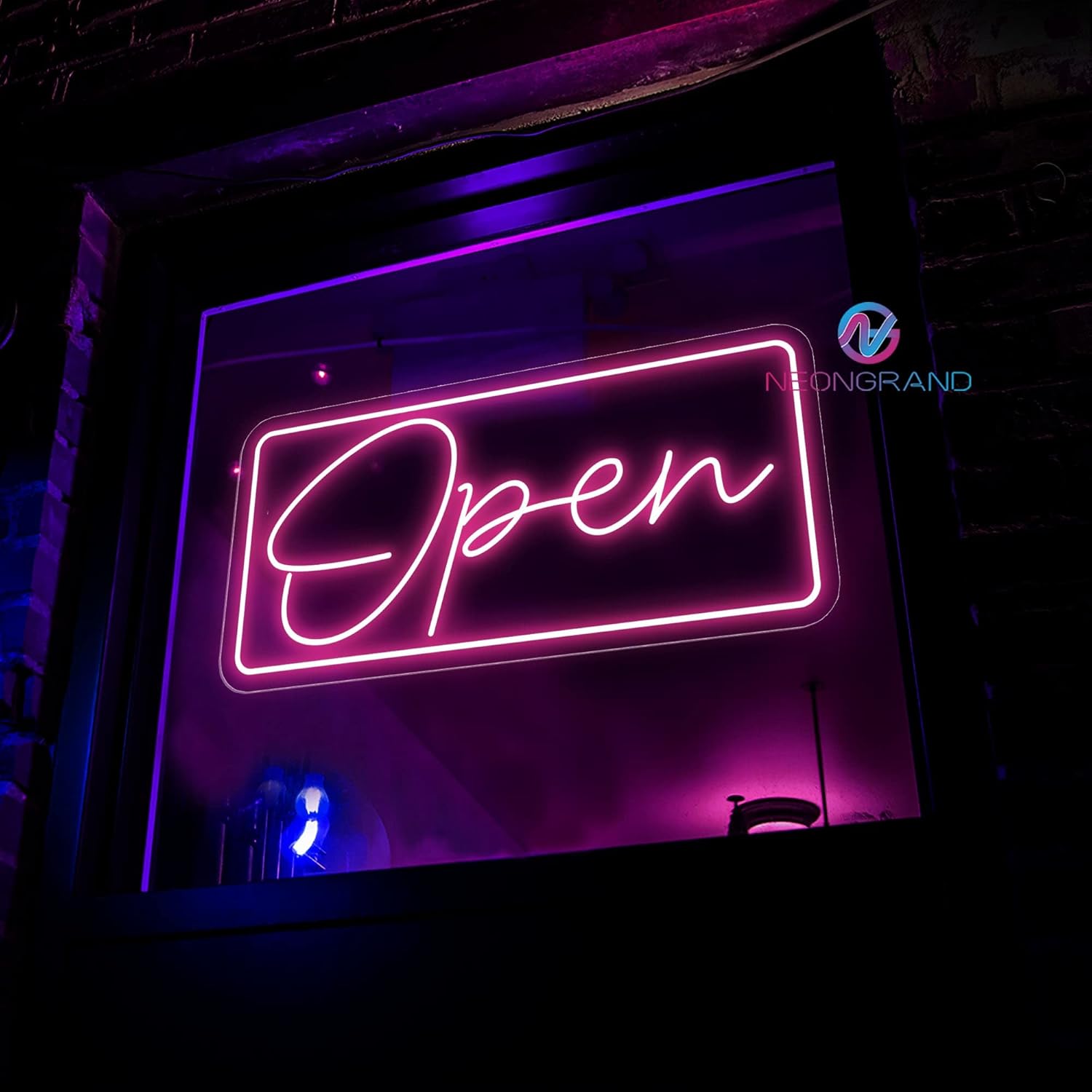 Neon Open Sign Neon Open Sign Led Open Signs for Business Window Door Light for Restaurant Pet Store Office Open sign Coffee Open Bar Sign LED Light Closed Open Sign (Orange Yellow - 24x10'')