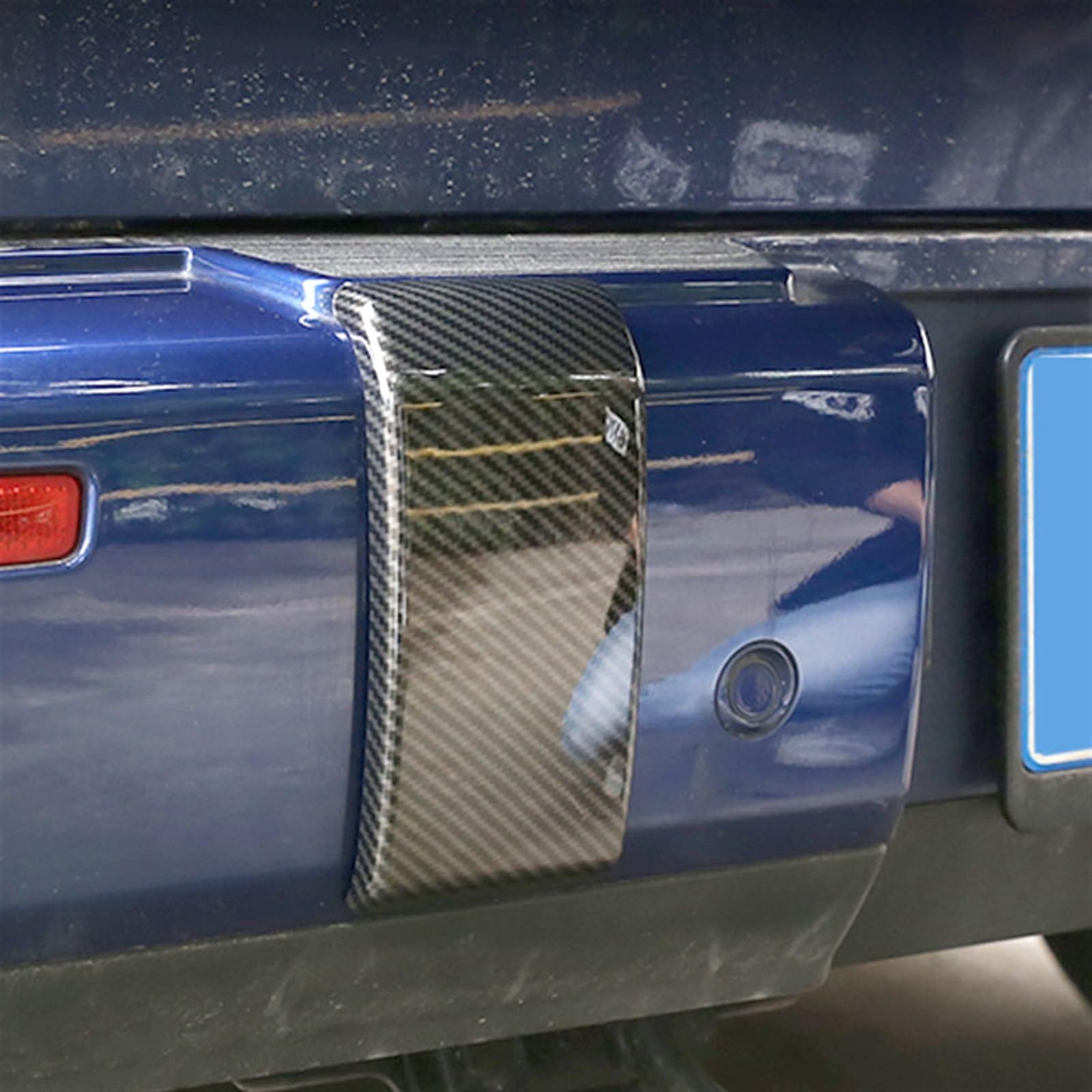 Komponenten Echte Kohlefaser Dekorative Abdeckung Für Die Hintere Stoßstange Des Autos Für Benz G-Klasse 2019–2020 Autoheckabdeckung