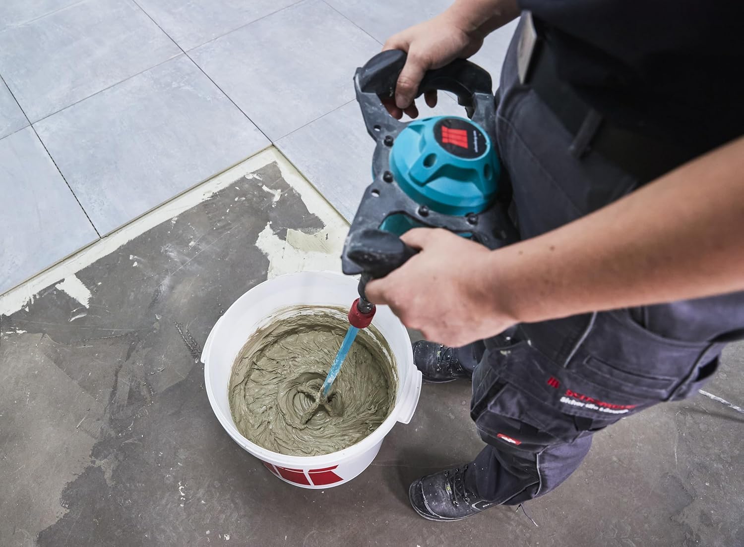 Monoflex - mineralischer & flexibler Fliesenkleber, hohe Ergiebigkeit, geeignet für beheizte & unbeheizte Untergründe, Wand, Boden, Innen- & Außenbereich – 20 kg