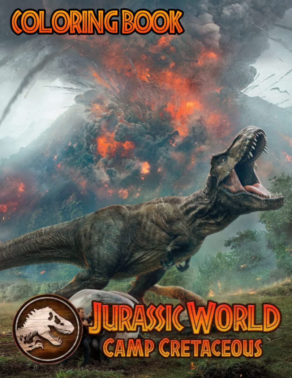 Buy 𝗝𝘂𝗿𝗮𝘀𝘀𝗶𝗰 𝗪𝗼𝗿𝗹𝗱 𝗖𝗮𝗺𝗽 𝗖𝗿𝗲𝘁𝗮𝗰𝗲𝗼𝘂𝘀 Coloring Book: A Fabulous Coloring ...