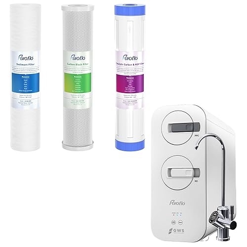 Puroflo Paquete de filtro de agua para toda la casa de metal pesado y sistema RO sin tanque disponible en Yaxa Peru