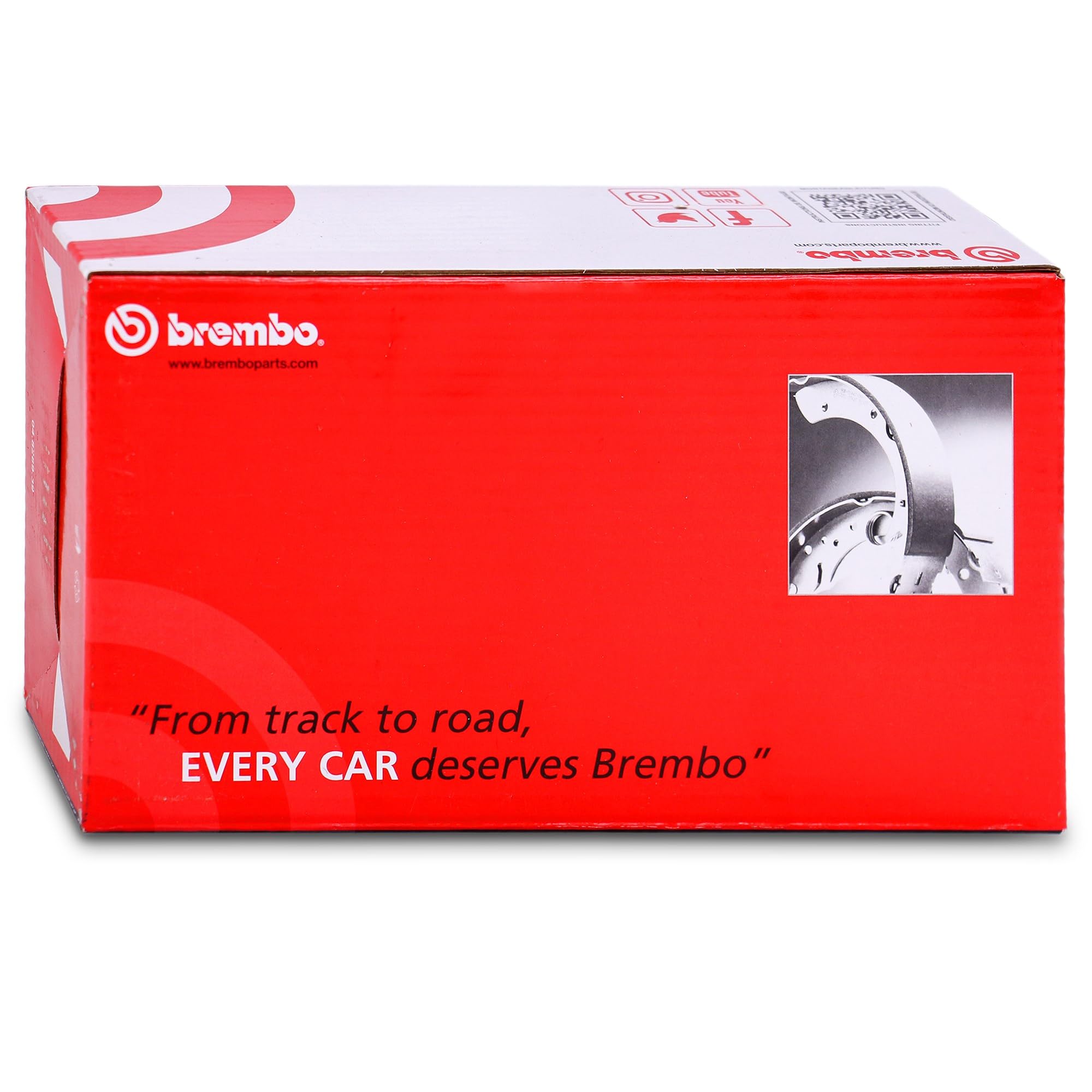 Brembo S50502 - Mâchoires pour Frein de Parking | Compatible avec: CHRYSLER CROSSFIRE, CROSSFIRE Roadster, MERCEDES-BENZ 124 Cabriolet, 124 Stufenheck, 124 T-Model, 190