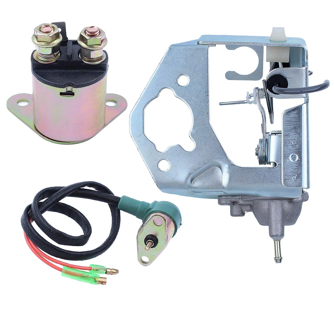 Choke Valve Damper Starter Relay for Honda GX390 13HP 188F Engine Part, Choke Valve Damper Bracket, Starter Relay