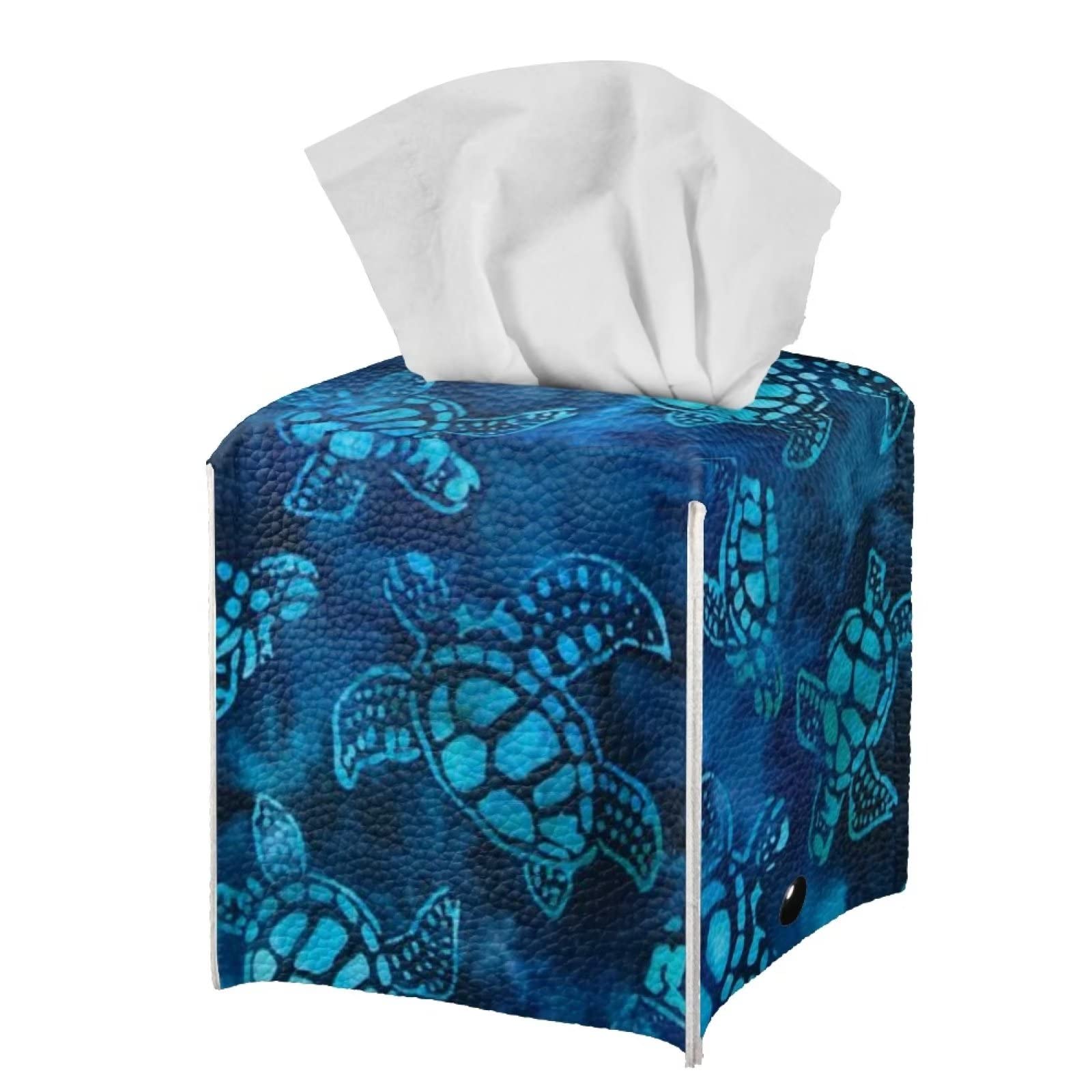 BestGiftEver – Copri Scatola Fazzoletti Con Tartaruga Marina – Decorazione Per Bagno In Stile Costiero - 4