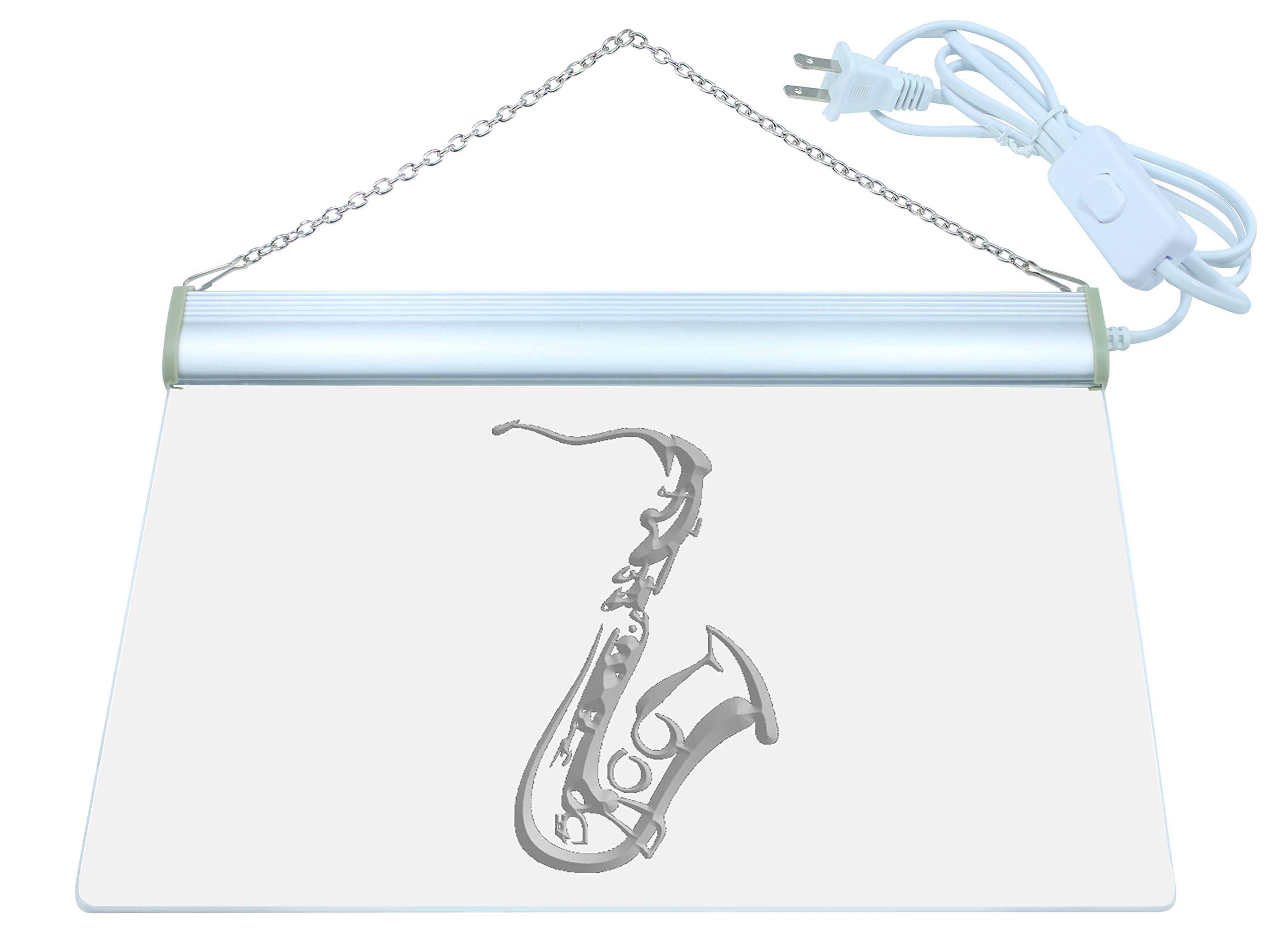 ADVPRO Saxophones Music Instrument LED Neon Sign Red 12 x 8.5 Inches st4s32-m017-r