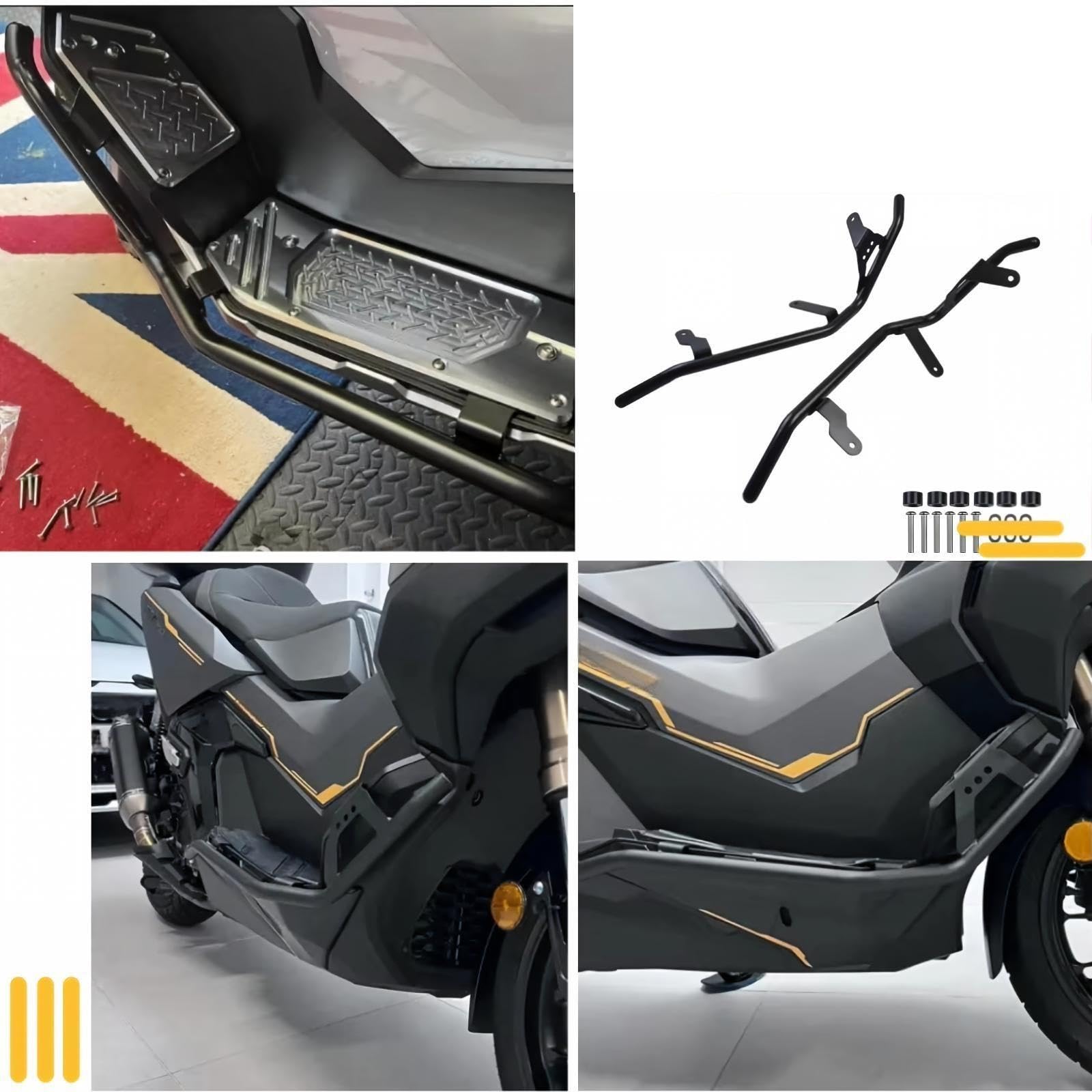 Paramotore Moto Paraurti Crash Bar Per ADV350 2022-2024