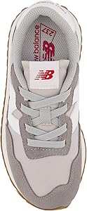 ペチュエリー Amazon.com | New Balance Kids 237 Bungee Sneaker, MARBLEHEAD