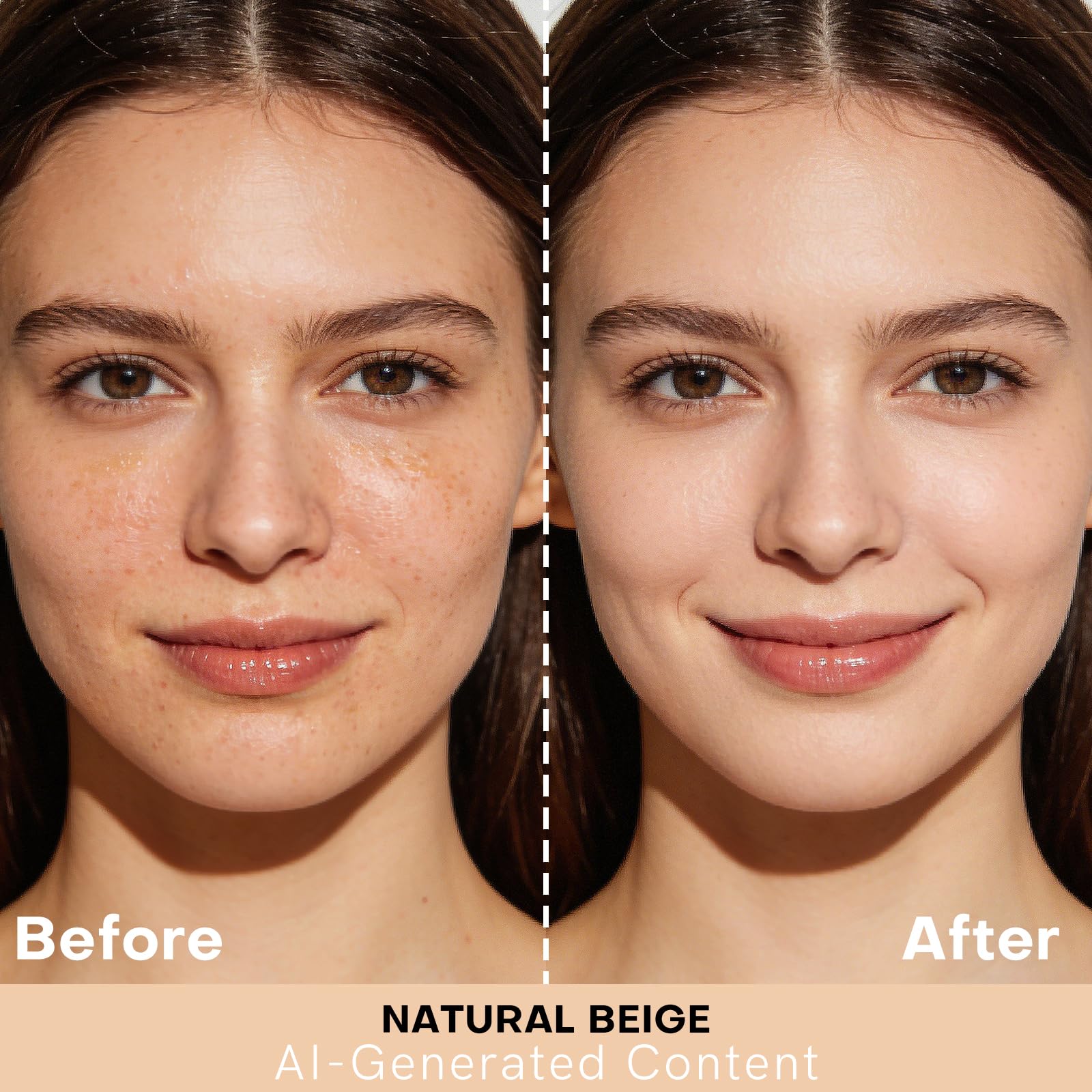 bayfree Glow Skin Tinted Moisturizer, Skin Tint Hydratante Teintée Légère Longue Tenue, Fini Transparent et Aérien, Alliant Maquillage et Soins de la Peau, Naturel et Modulable