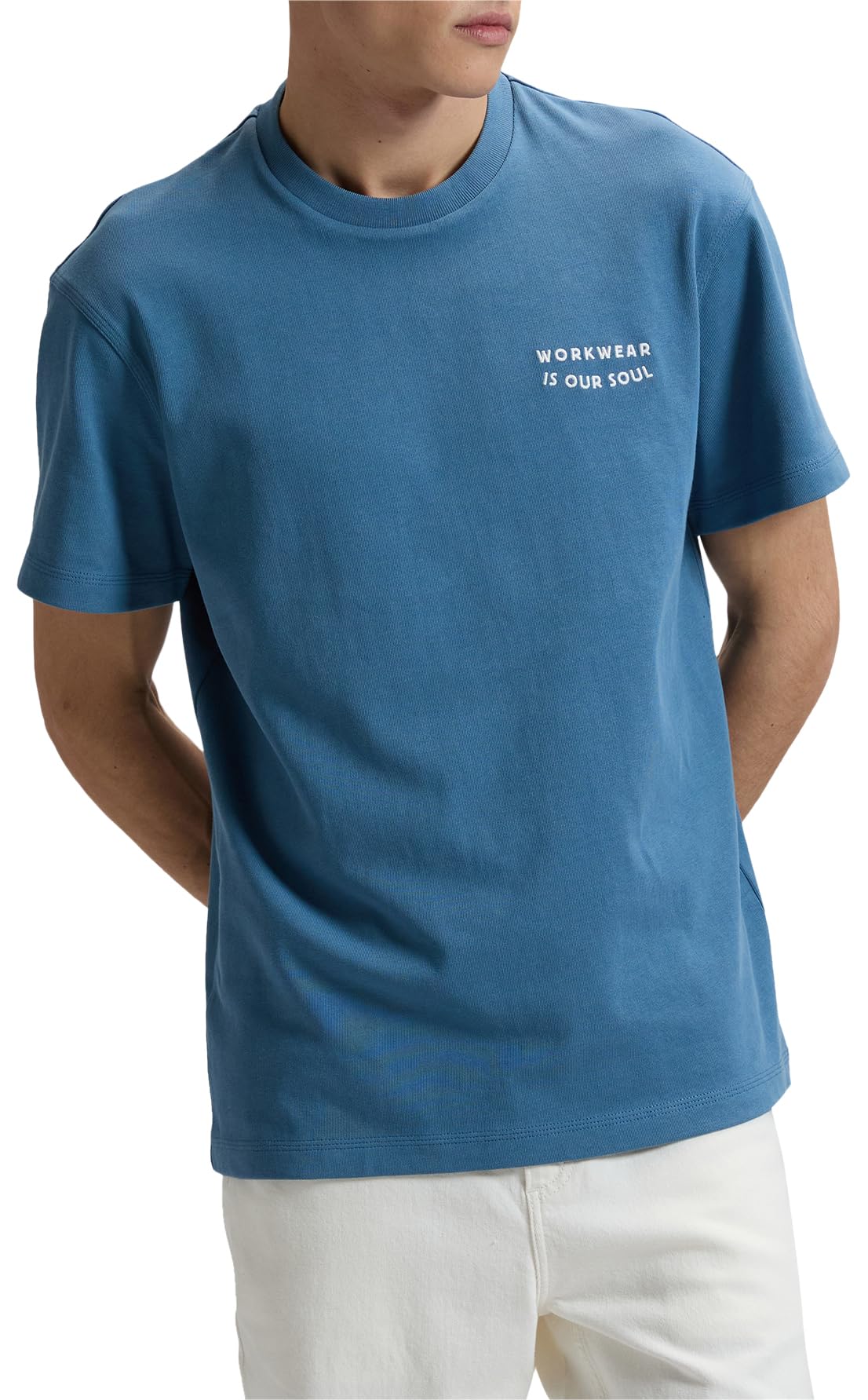 Lee Workwear Soul tee T-Shirt, Blue, L Men