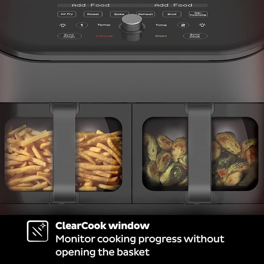 エアフライヤーオーブン　ヴォルテックスプラス　Vortex Plus Amazon.com: Instant Pot Vortex Plus XL 8QT ClearCook Air