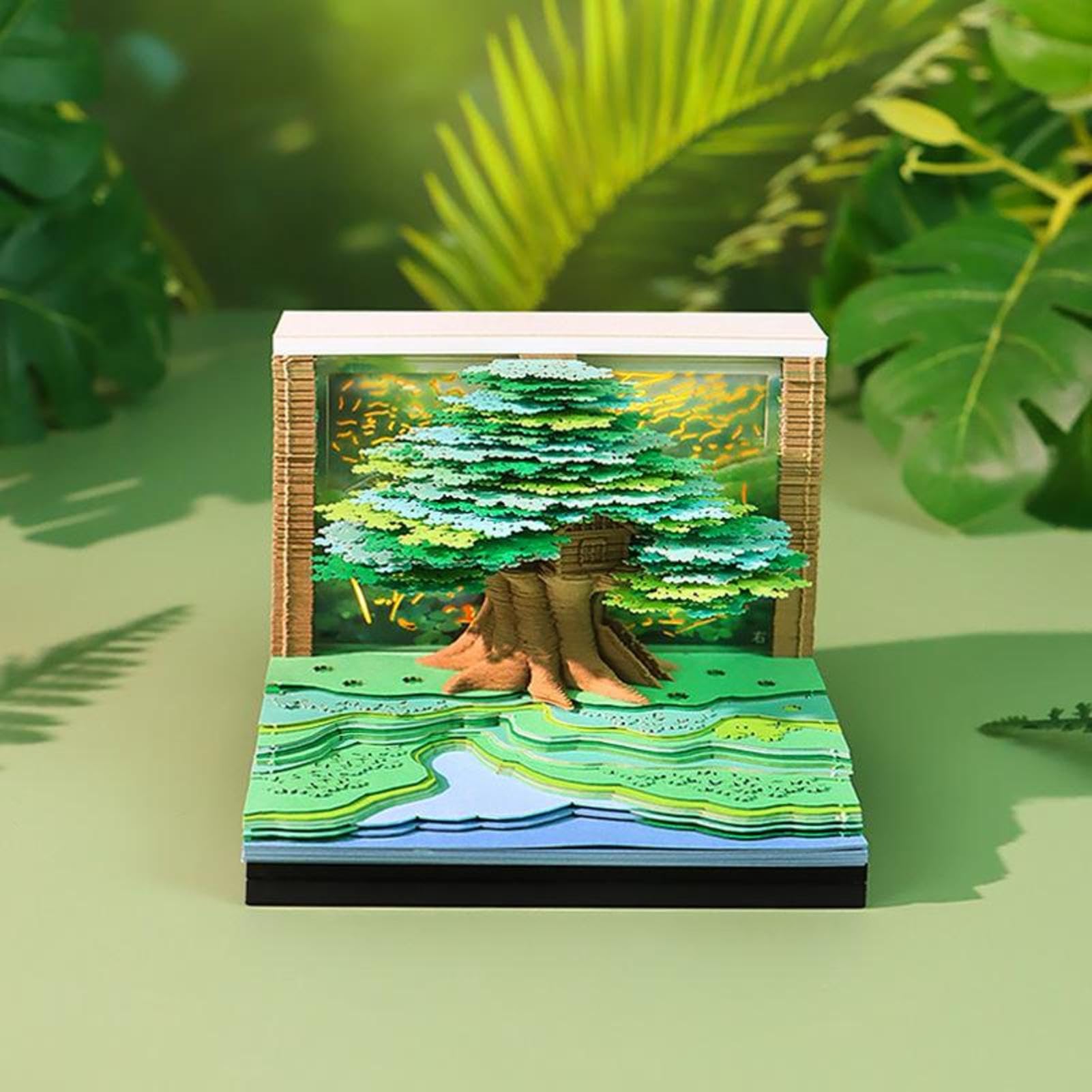 Calendario 3D a strappo 2027 Decorazione Da Tavolo A Forma Di Albero