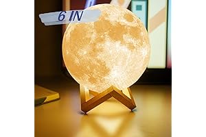 Moon Lamp with Stand: A Luminescent Masterpiece for Tranquil Ambiance