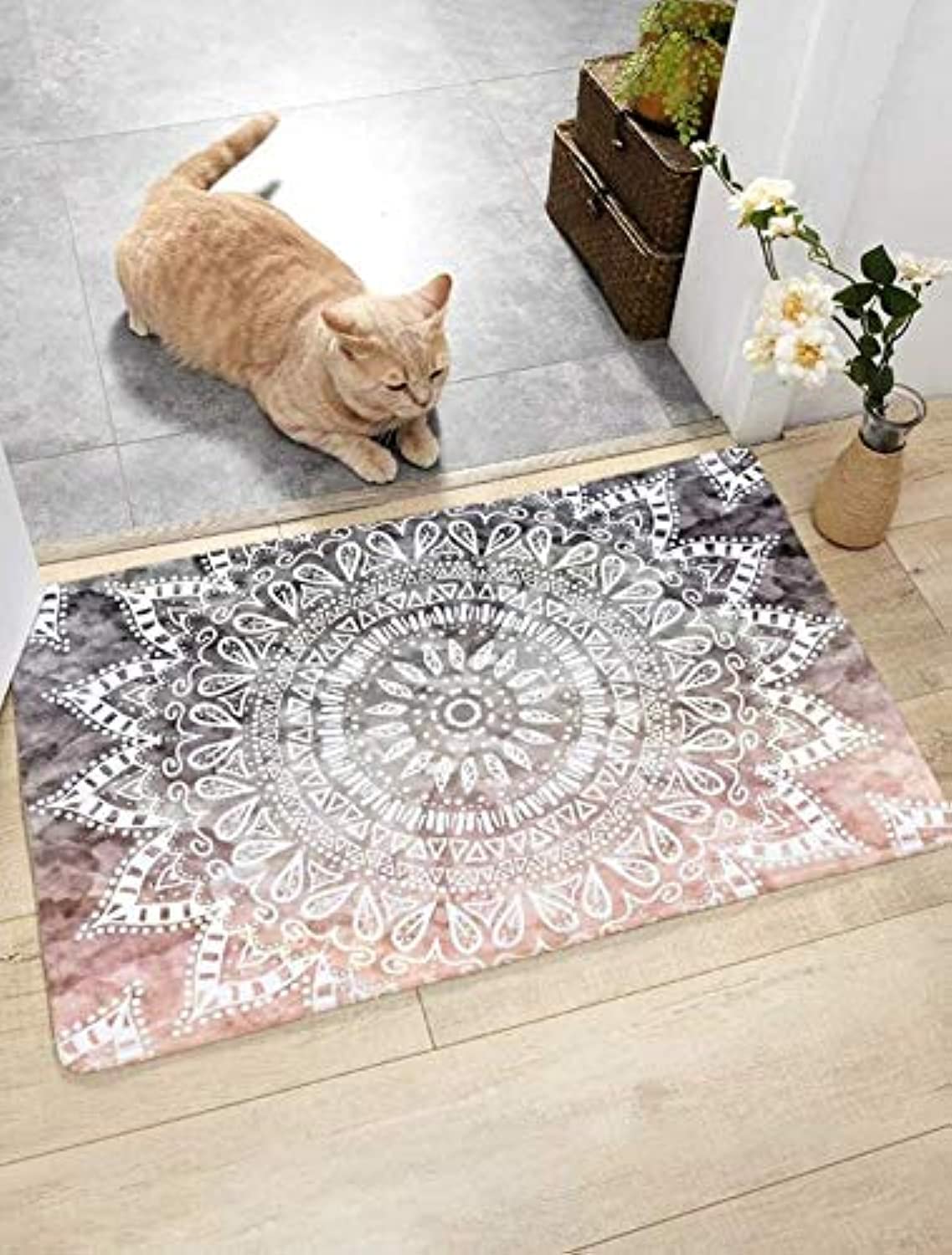 Lotus Polyester Floor Mat (40 x 60cm)