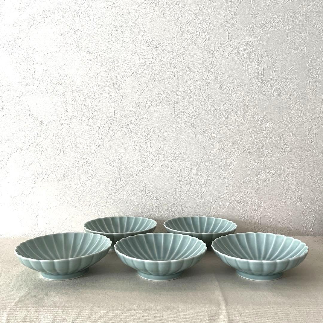 ☆H266○深川製　菊花型　小付揃　浅鉢　【５個】未使用 Amazon.co.jp: 深川製 菊花型 小付揃 浅鉢5個 : ホーム＆キッチン