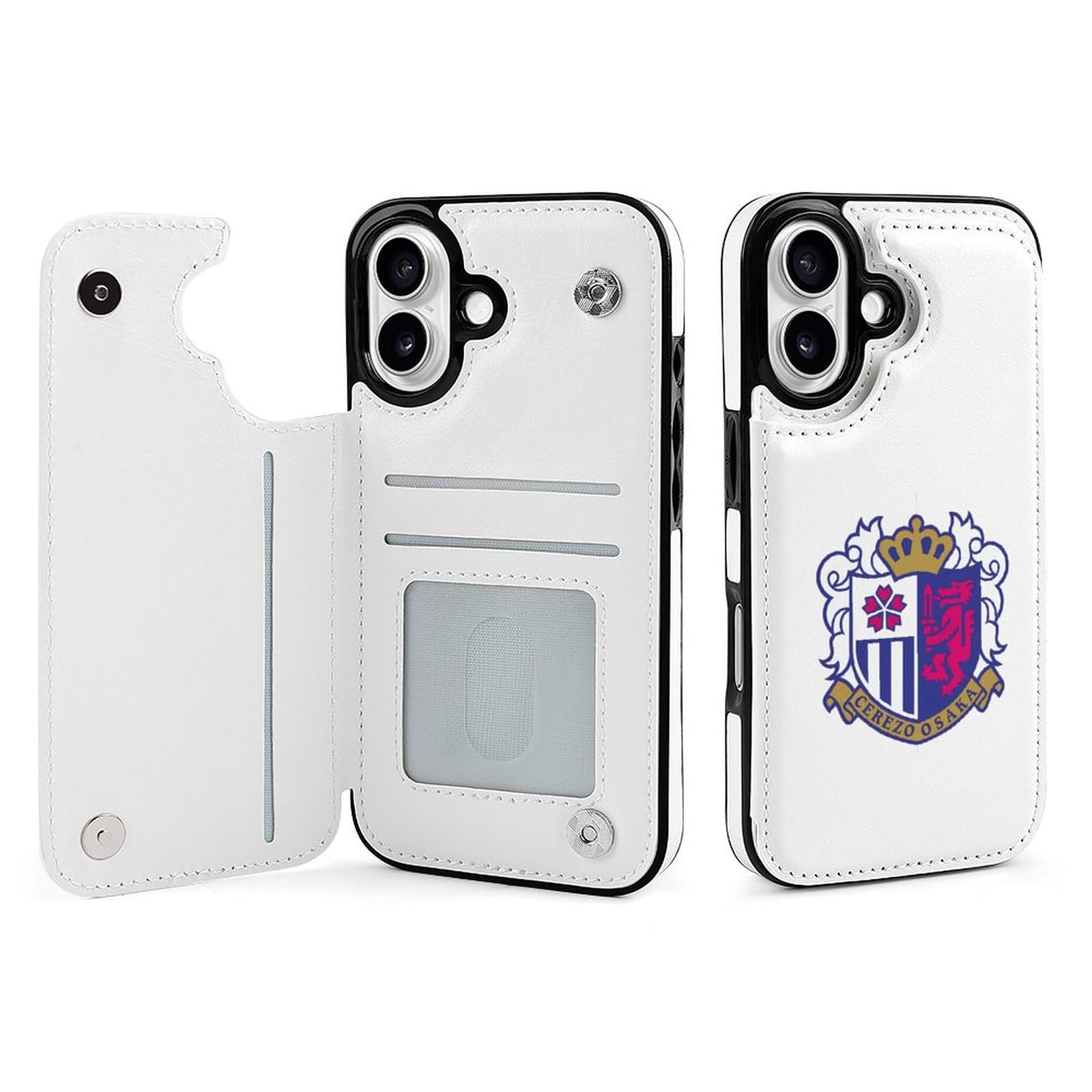 Amazon.co.jp: セレッソ大阪 IPhone16/16Pro/16ProMaxカバー 手帳型