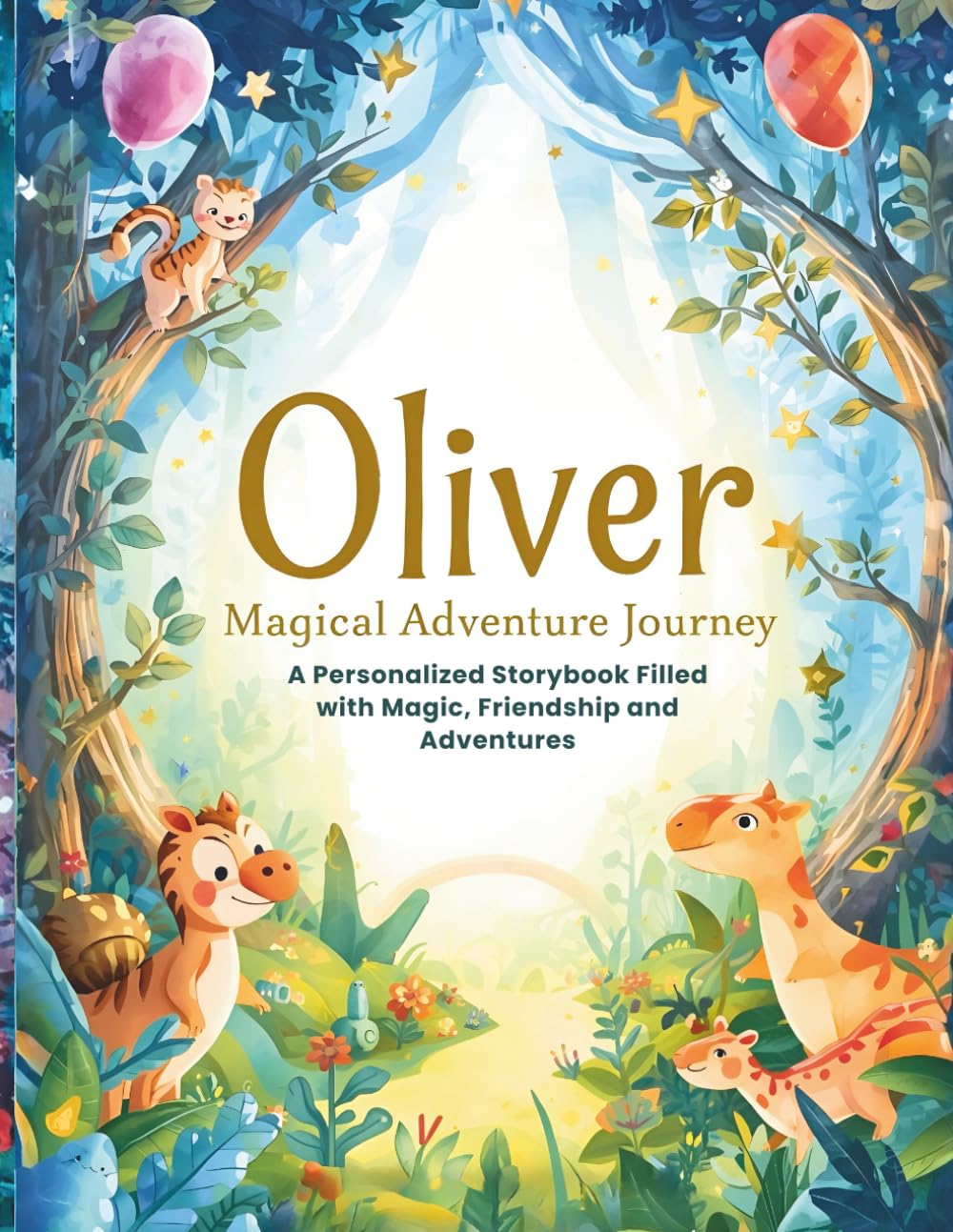 Oliver Magical Adventure Journey: A Personalized Storybook Filled With Magic, Friendship and Imagination (WonderName Adventures™)