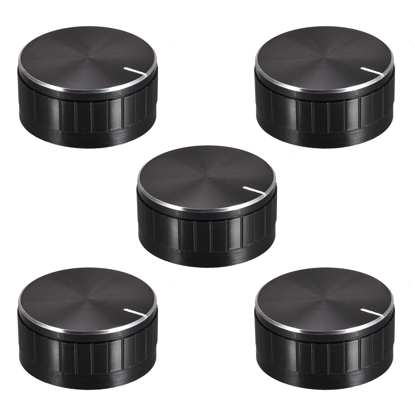 Boutons de potentiomètre moletés anti-glissement uxcell pour réparer une console audio