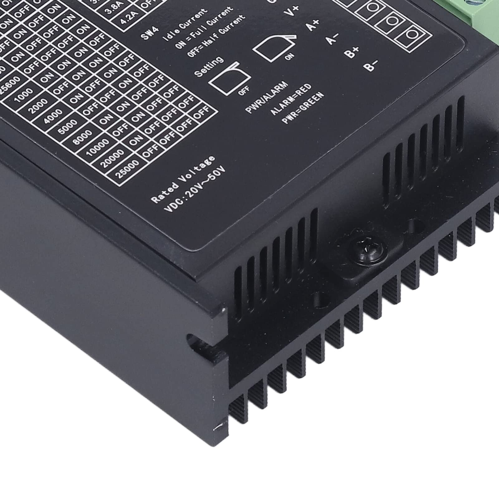 Driver Motore Passo-passo Lega di Alluminio A Basso Rumore Facile da Installare per Macchine CNC, 1 Driver - 1,0-4,2 A DC20-50V