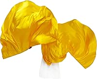 Vista 12 de Wuchieal 74" x 55" Banderas de adoración grandes de semicírculo suave, bandera de alabanza de semicírculo de satén con varillas escalables 1 pares