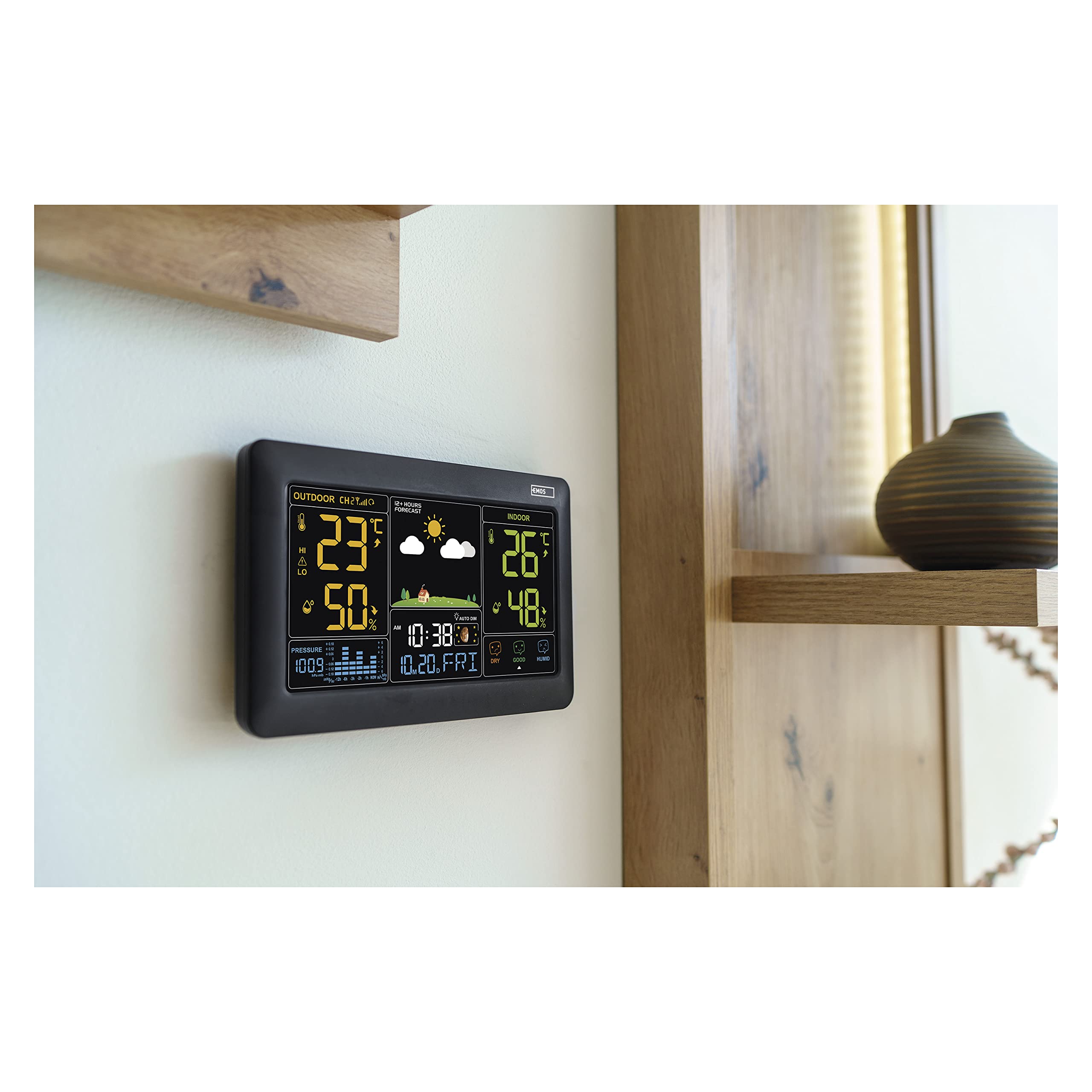 Stazione Meteo EMOS Mini Con Sensore Esterno - Temperatura, Umidità, Previsioni - Foto 6