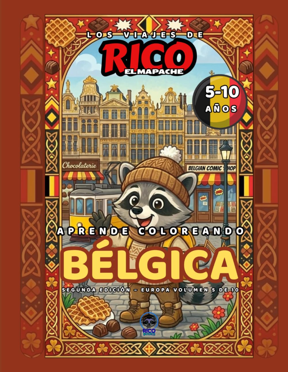 Los Viajes de Rico el Mapache – Bélgica: Chocolate, cómics y ciudades flamencas