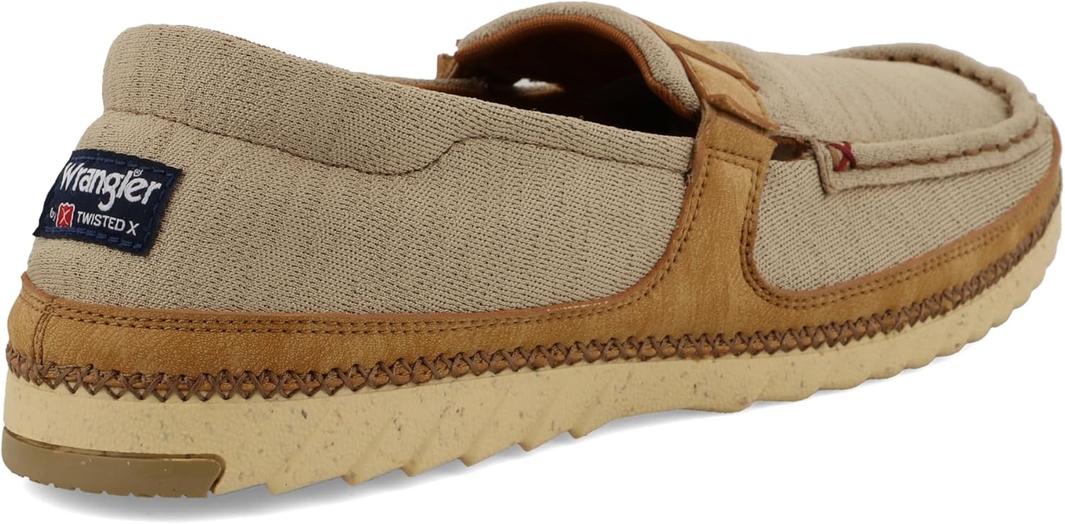 Twisted X Men's Zero-X, Moc Toe with Zero-X, Khaki & Golden Honey, 11.5 M - Image 3